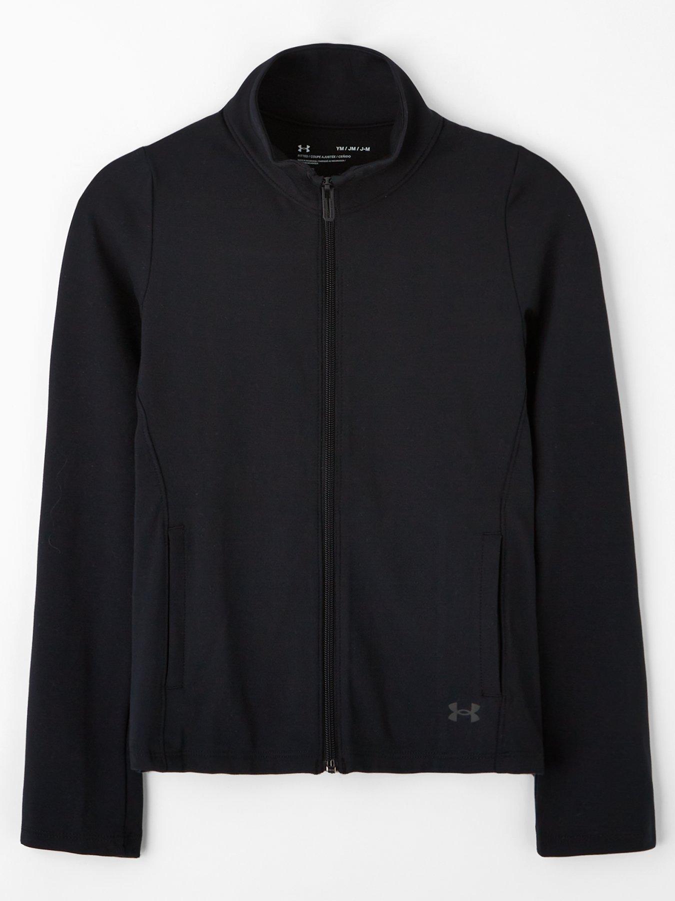 Under Armour Junior Girls Training Motion Jacket - Black