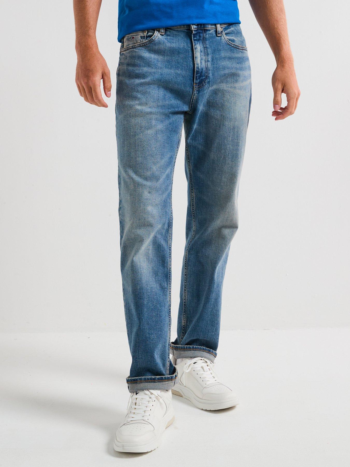 Tommy Jeans Ryan Slim Straight Jeans - Dark Blue
