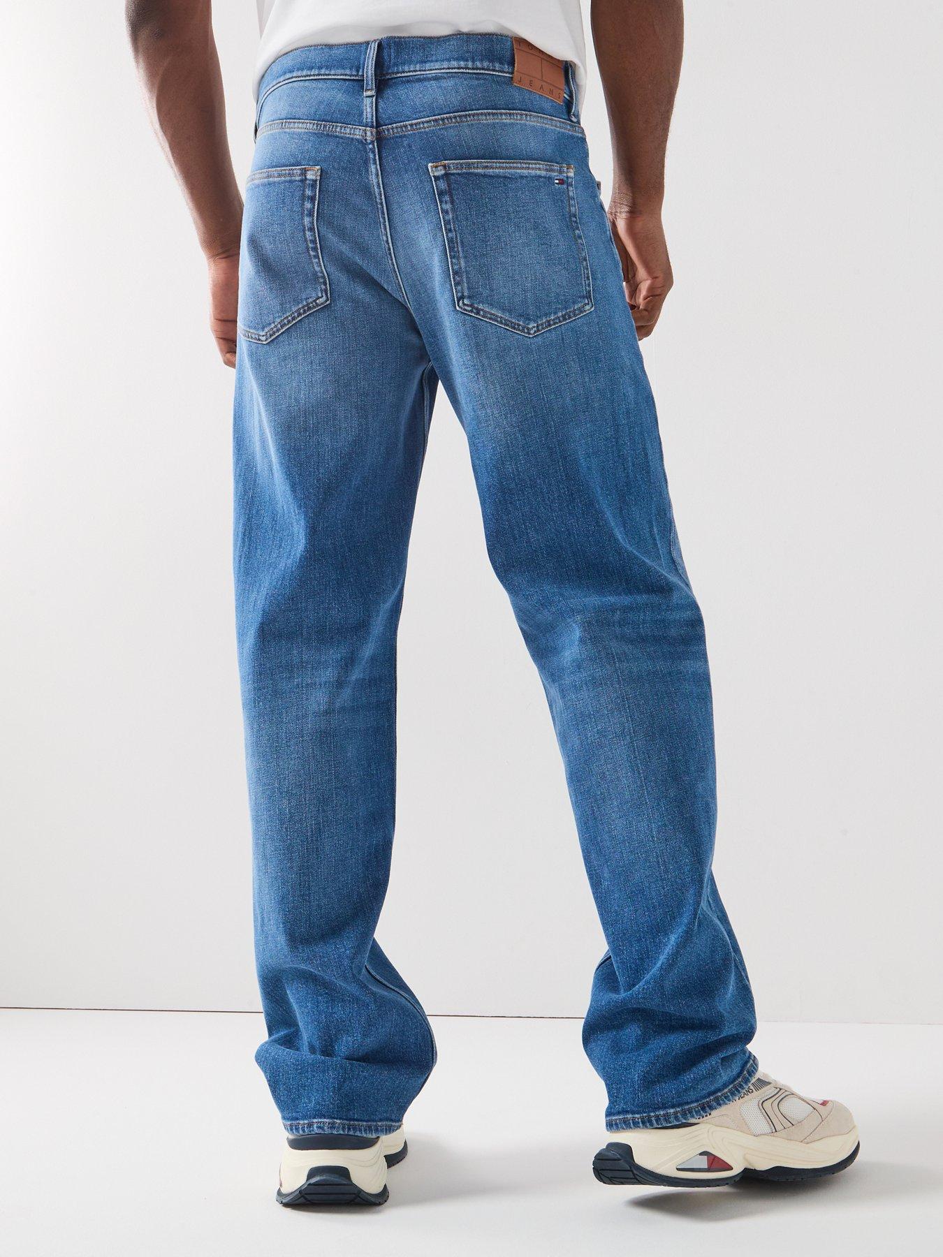 Image 2 of 6 of Tommy Jeans Jaimie Relaxed Straight Fit - Blue