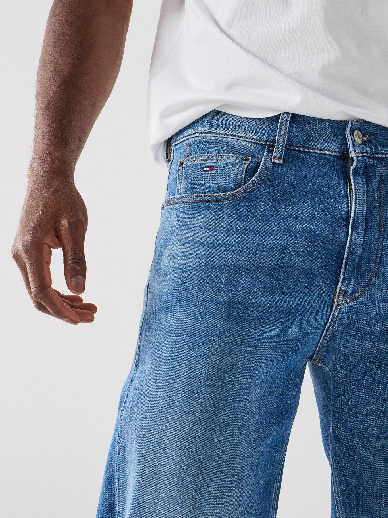 Image 6 of 6 of Tommy Jeans Jaimie Relaxed Straight Fit - Blue