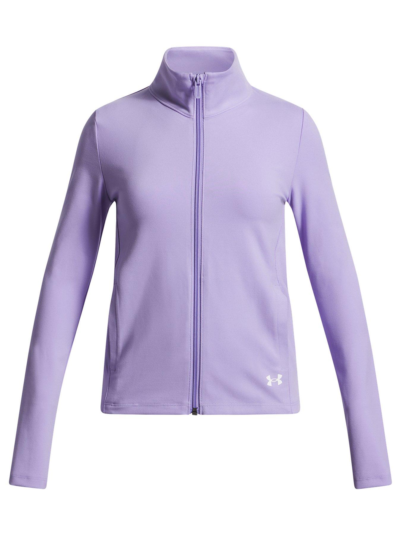 Image 1 of 2 of UNDER ARMOUR Junior Girls Training Motion Jacket - Purple