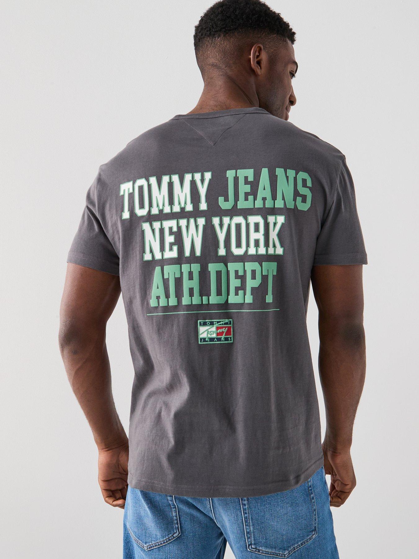 undefined Back Print T-Shirt - Black