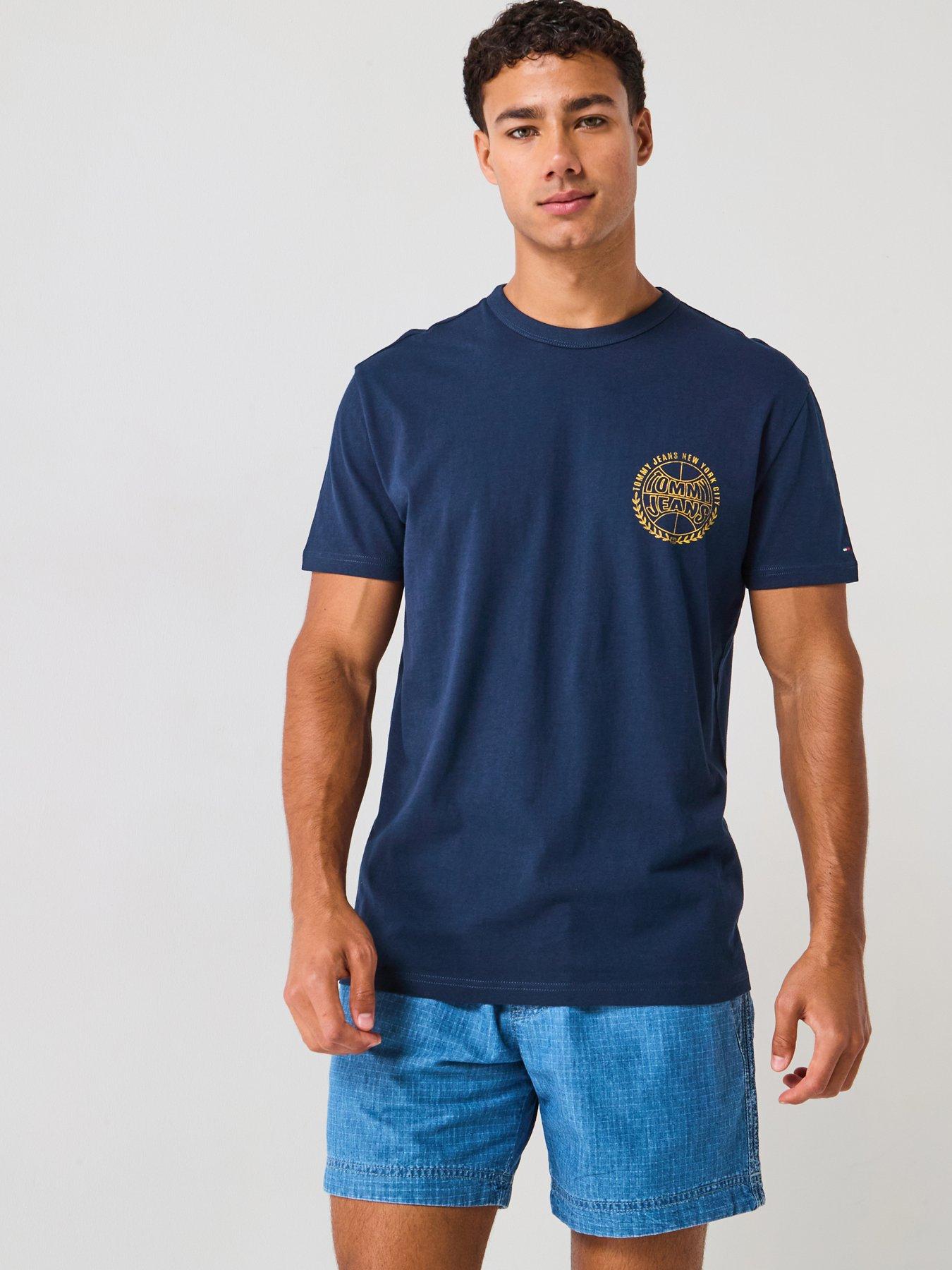 undefined Regular Basketball T-Shirt - Navy