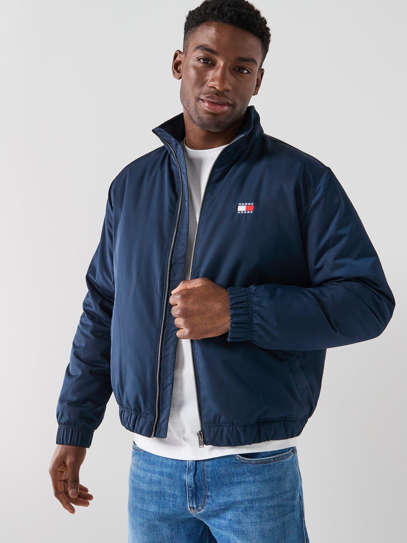 Tommy Jeans Essential Padded Harrington Jacket - Navy