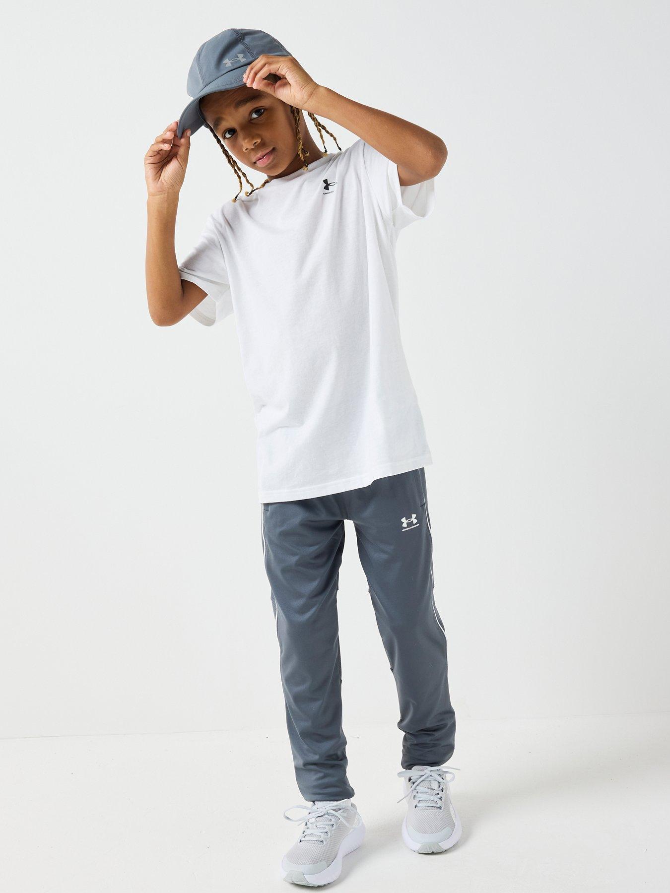 Image 3 of 6 of UNDER ARMOUR Junior Boys Challenger Training Pants - Grey