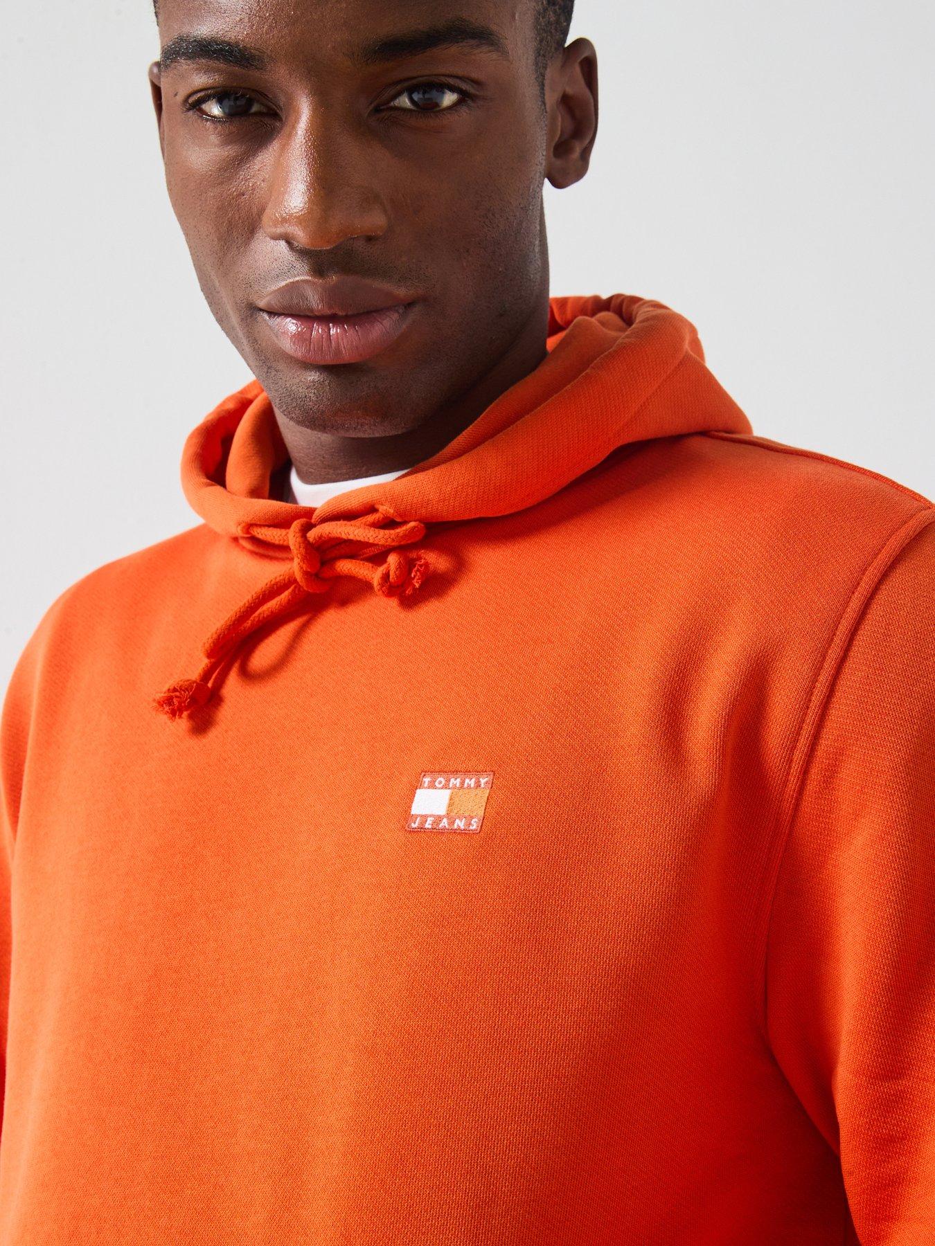 Image 4 of 4 of Tommy Jeans Overhead Hoodie - Orange