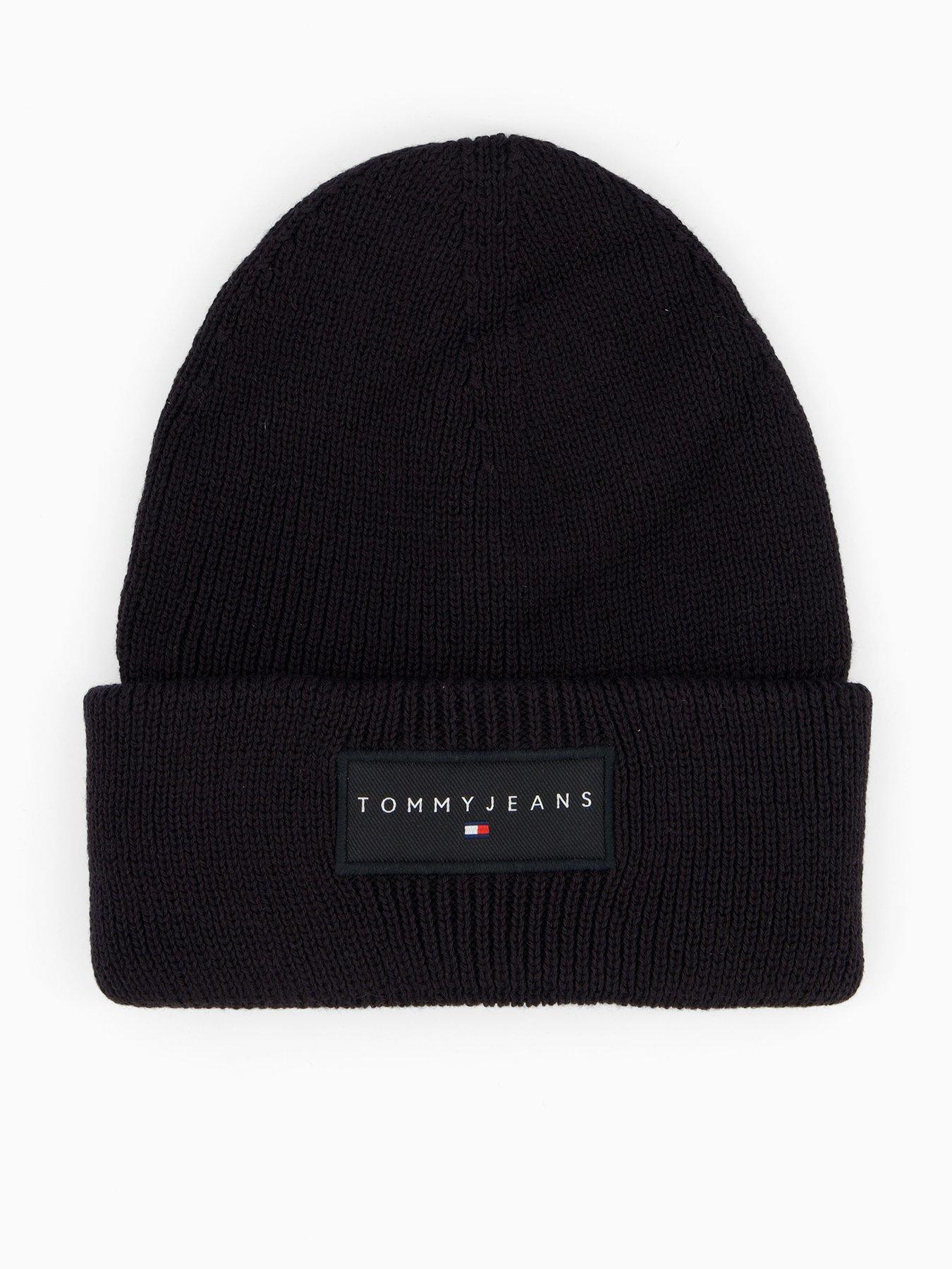 Tommy Jeans Tjm Linear Beanie Hat - Black