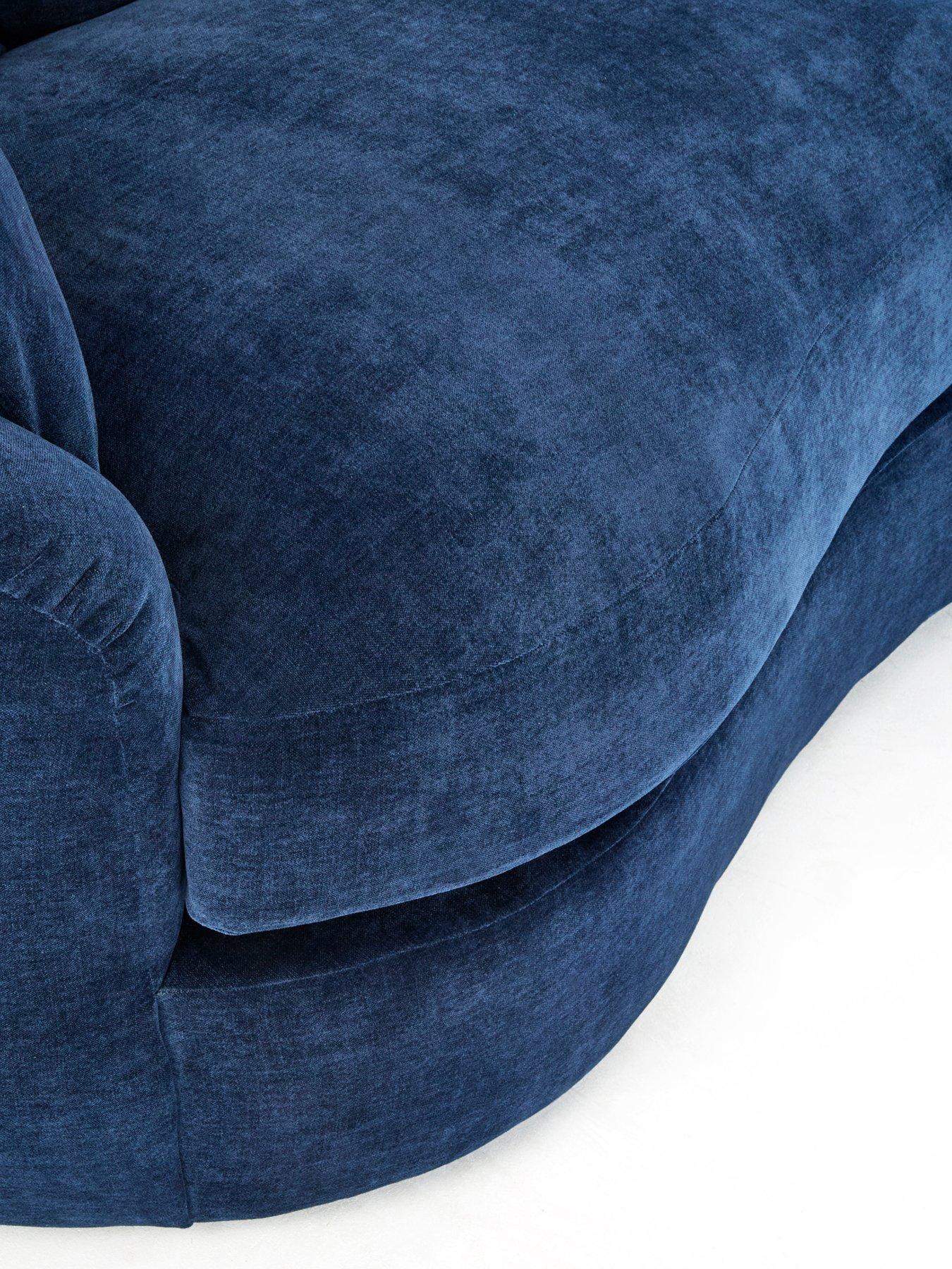Image 5 of 7 of Very Home Lovise Scatter 3 Seater Fabric Sofa + Chair