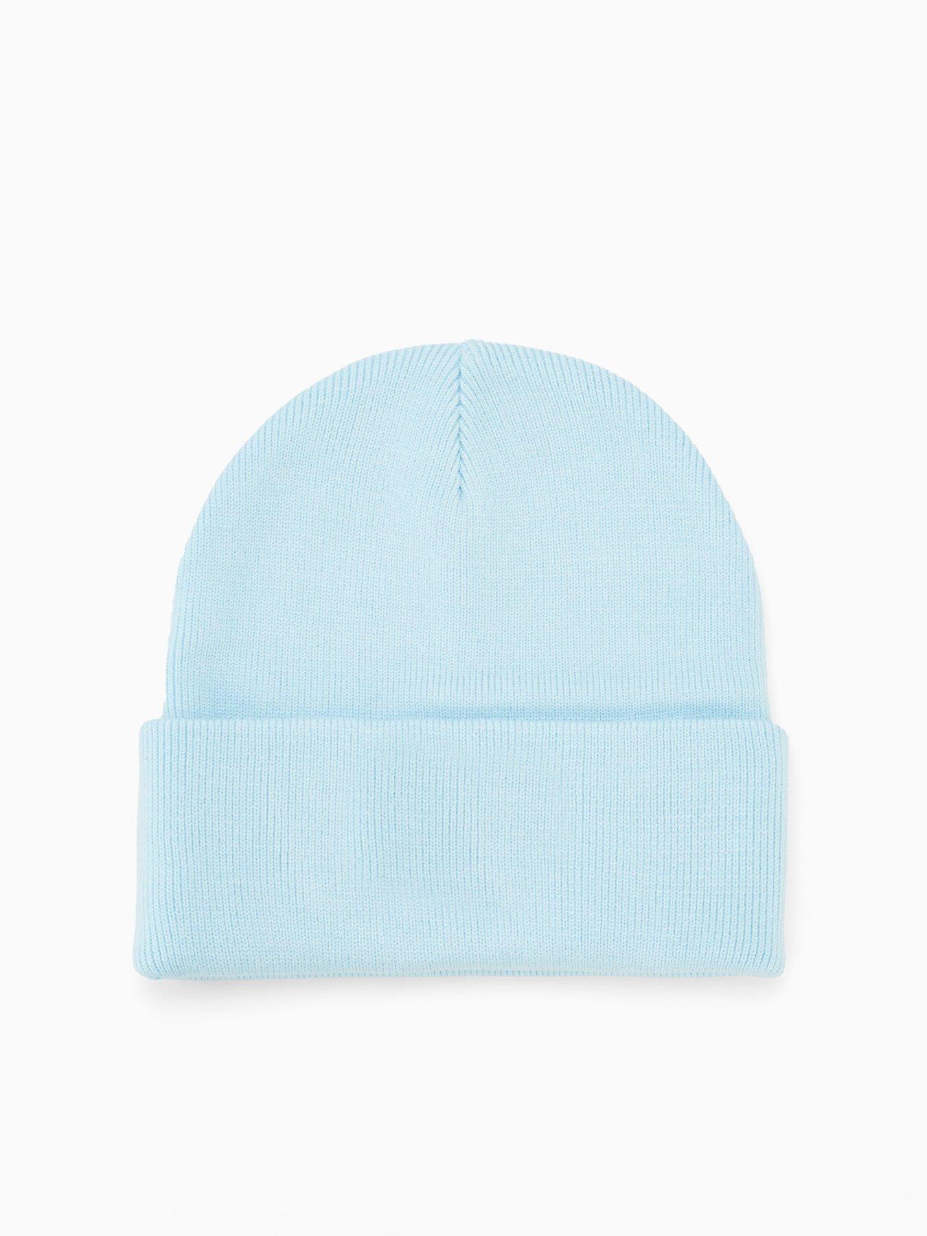 Image 2 of 4 of Gym + Coffee Womens Training Knit Beanie - Blue