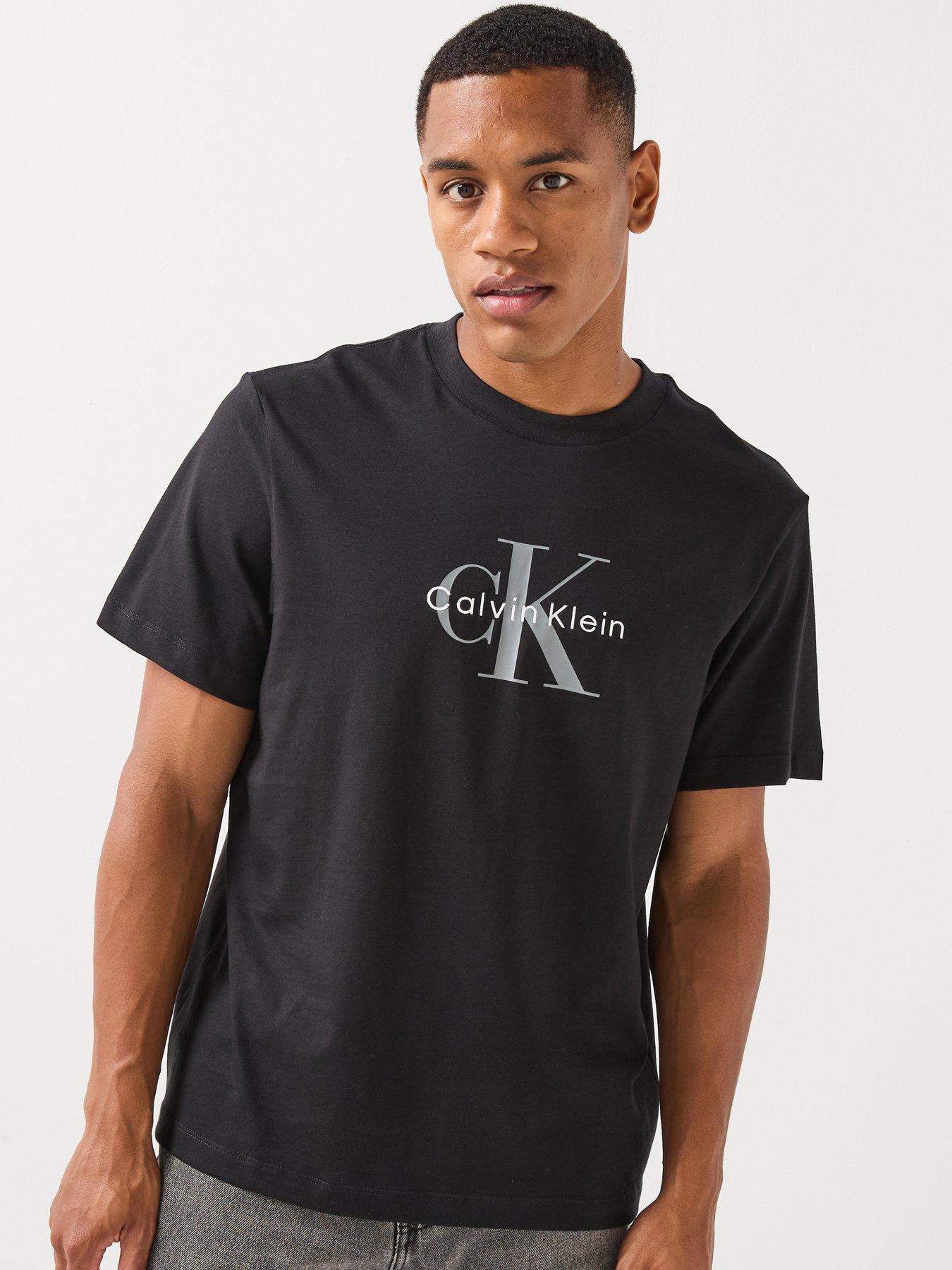 Calvin Klein Jeans Black Cotton T-Shirt - IT52 | XL - Image 5