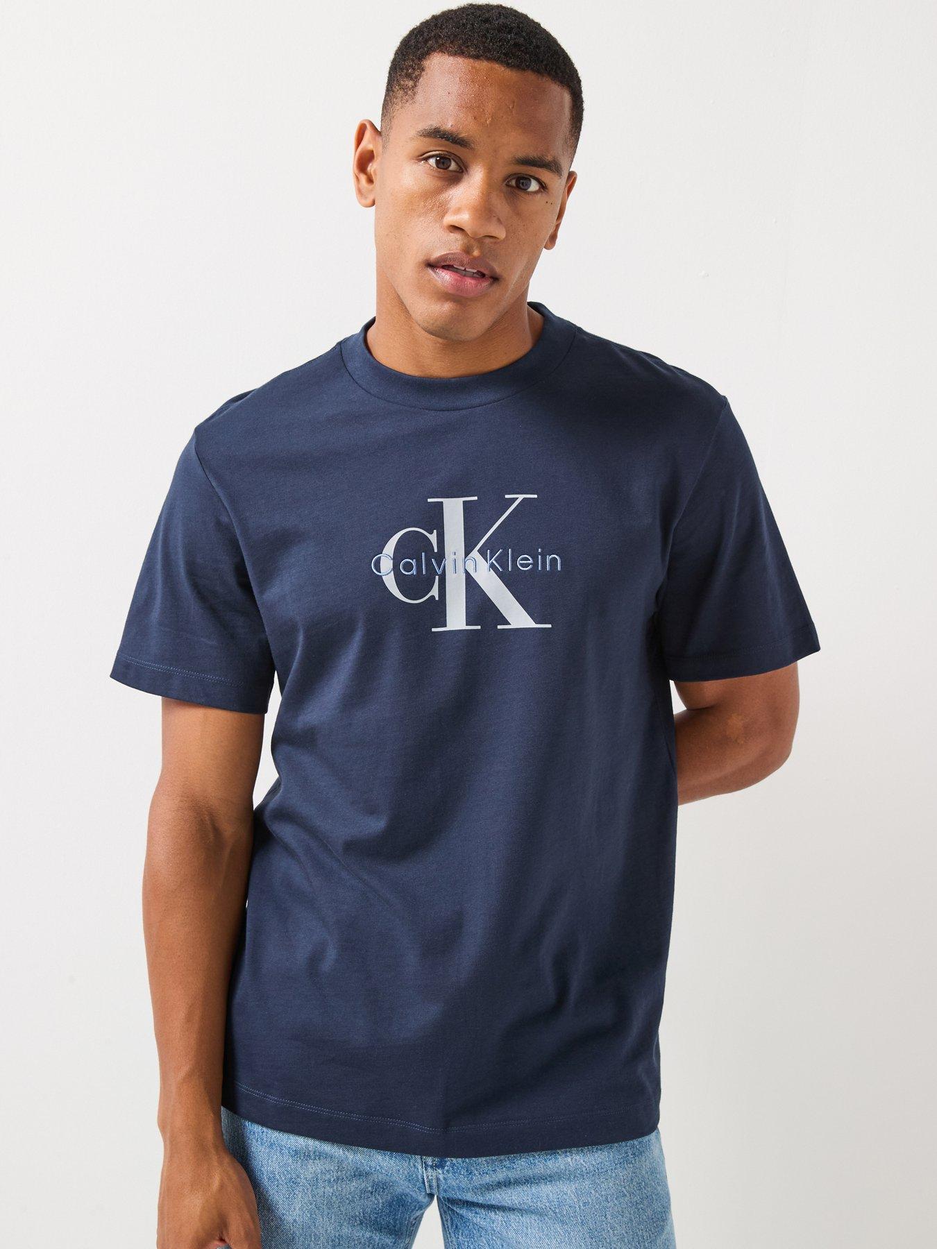 Calvin Klein Jeans Monologo T-Shirt - Navy