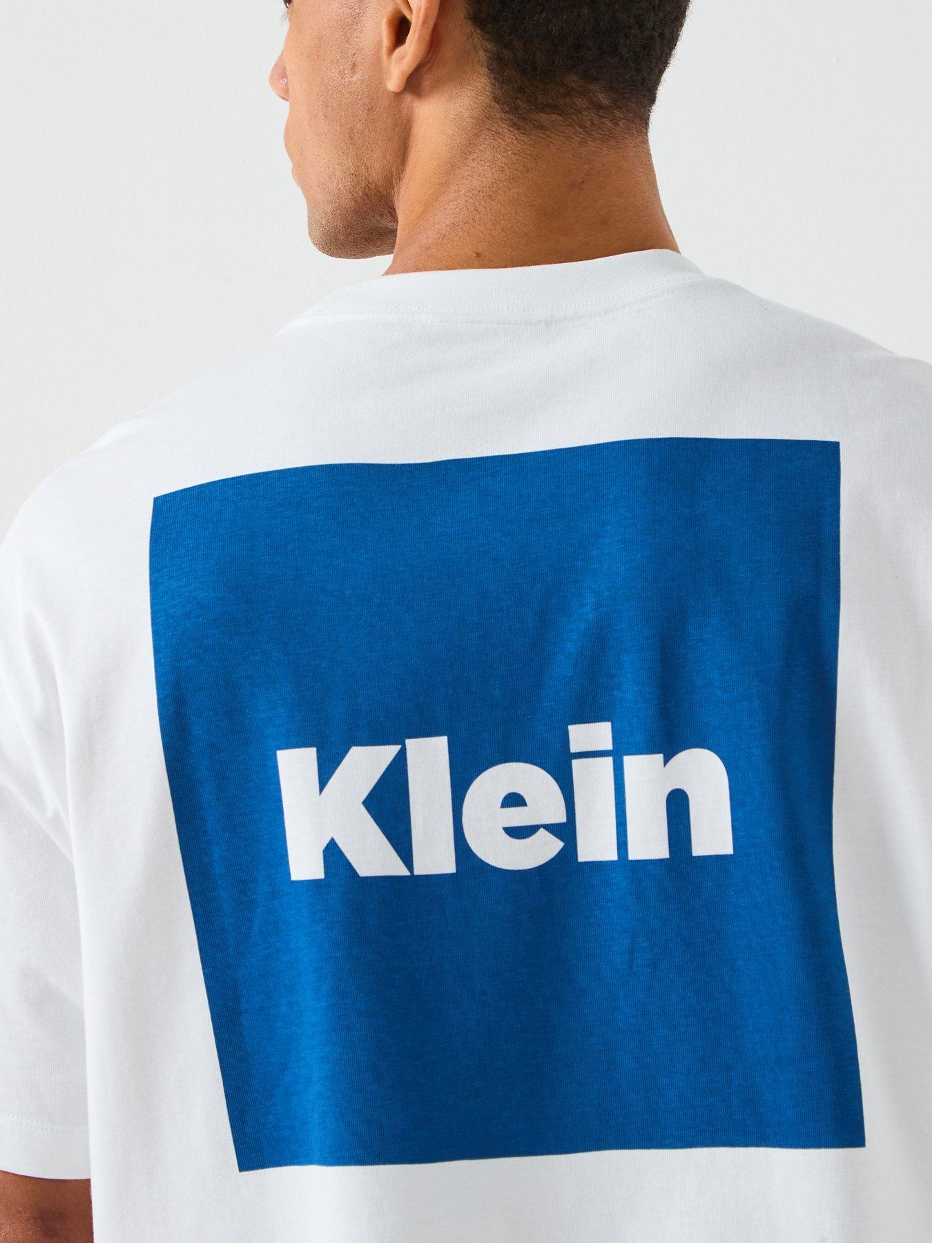 Image 4 of 5 of Calvin Klein Jeans Box Graphic T-Shirts - White