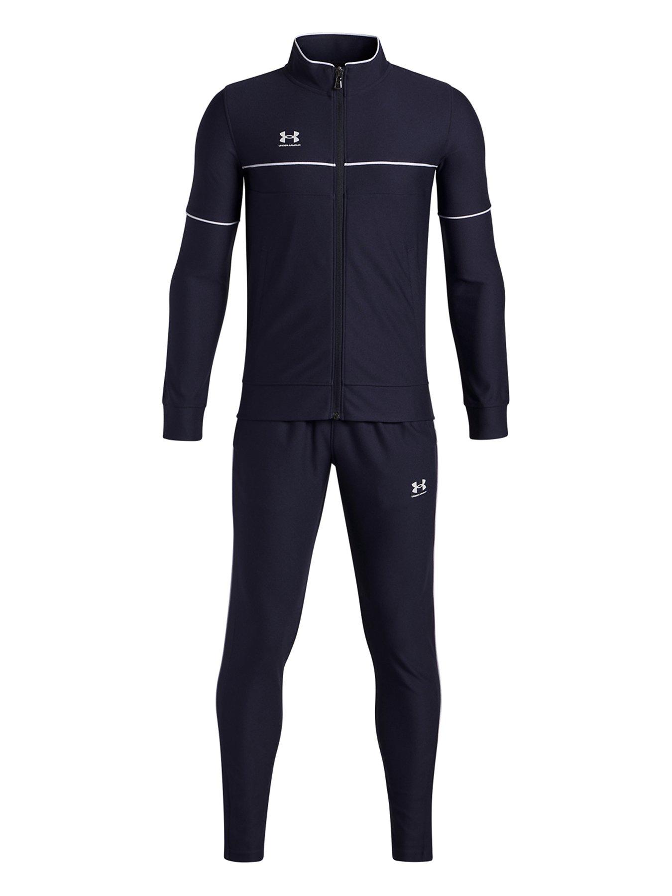 UNDER ARMOUR Junior Boys Challenger Tracksuit - Navy