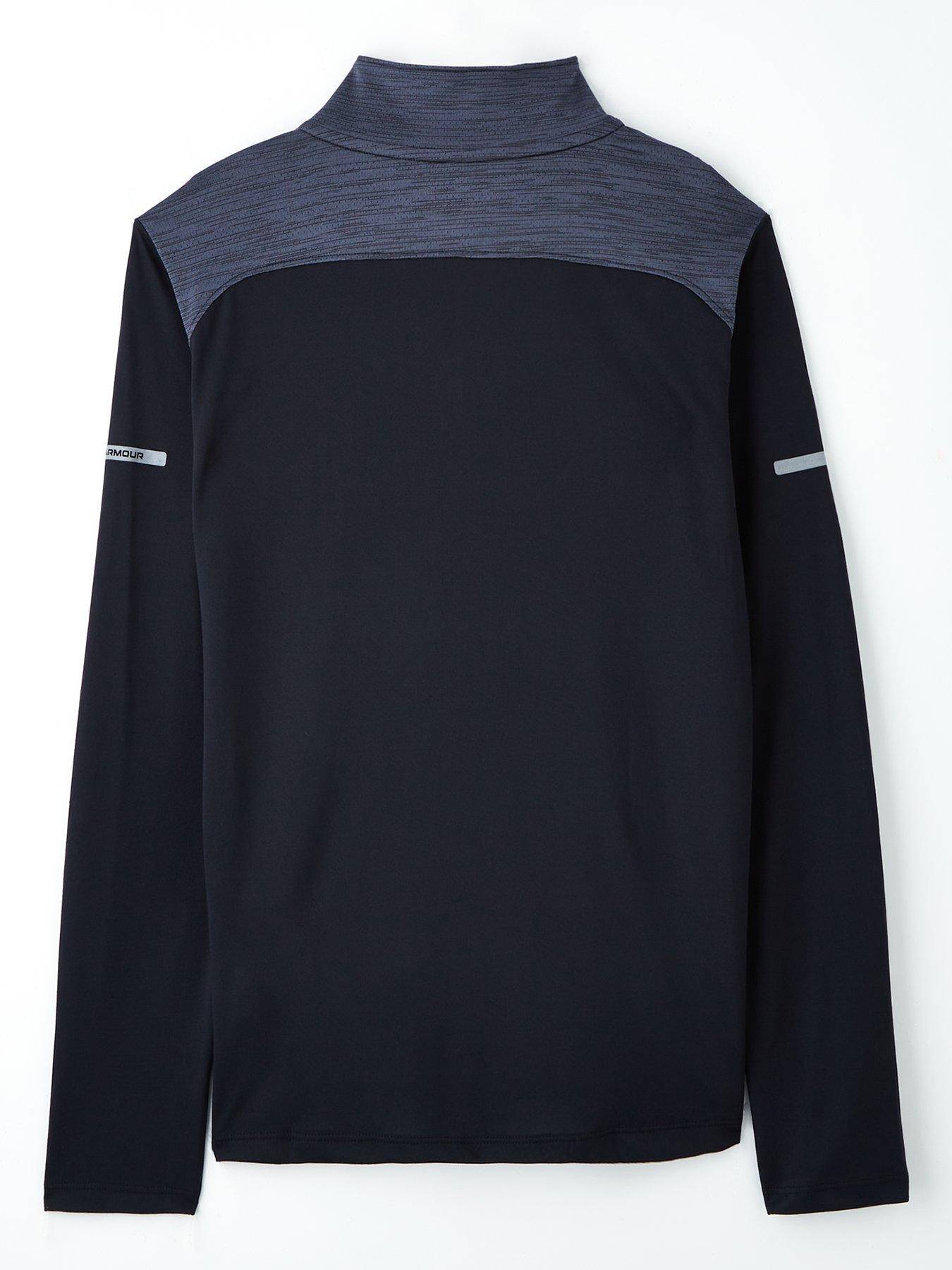 Image 2 of 4 of UNDER ARMOUR Junior Boys Training Tech Utility 1/4 Zip Top - Black