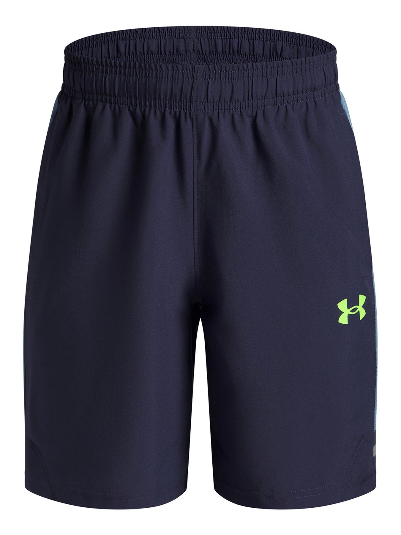 under-armour-junior-boys-training-tech-utility-woven-shorts-navy
