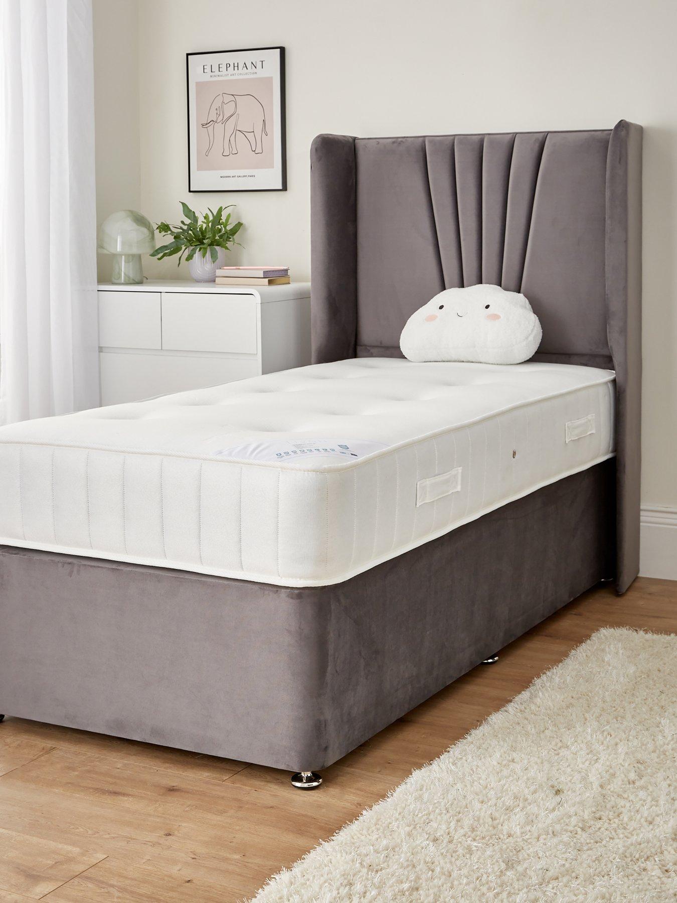 Shire Beds Sweet Dreams Kids Divan With Winged Headboard