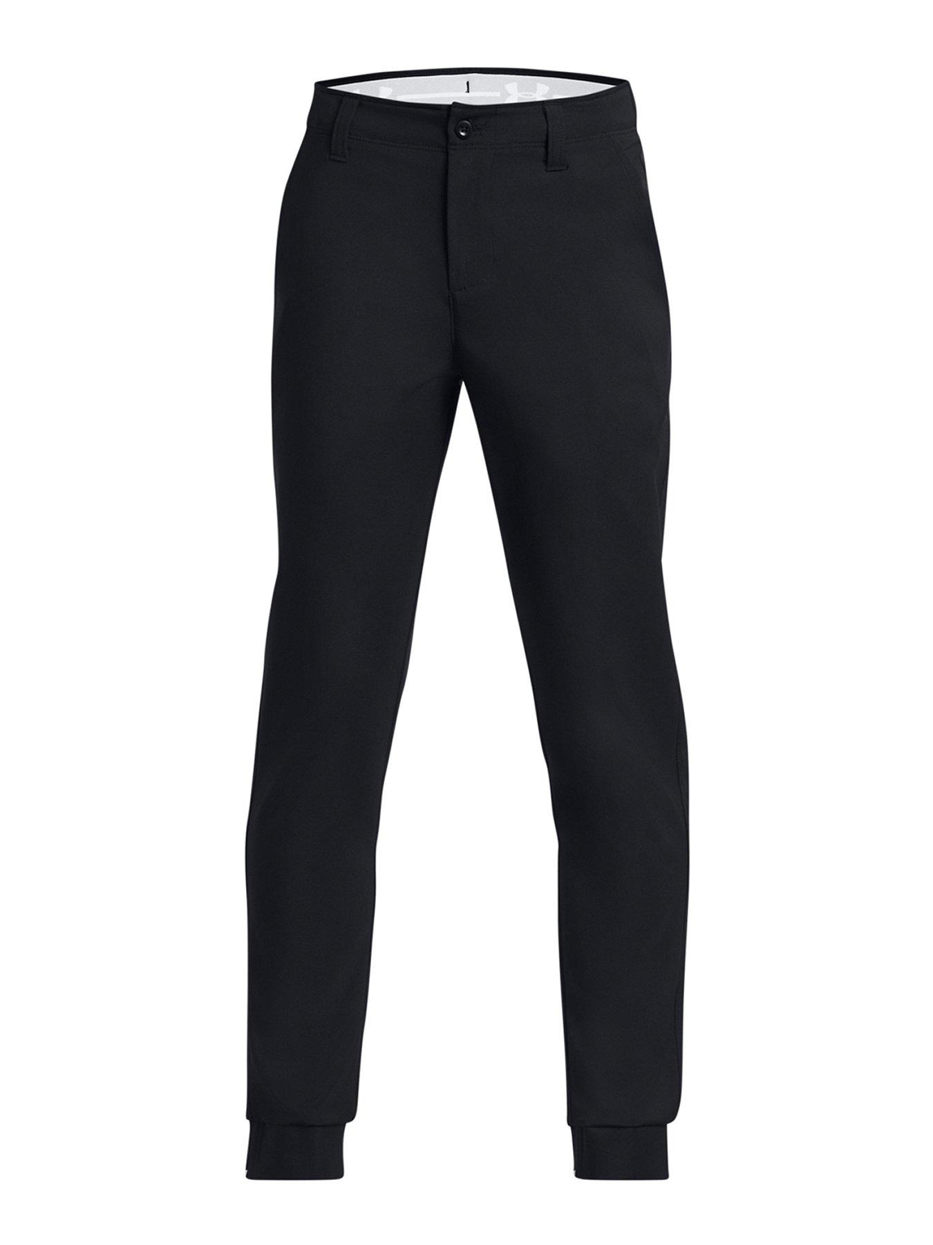 UNDER ARMOUR Junior Boys Golf Matchplay Joggers - Black
