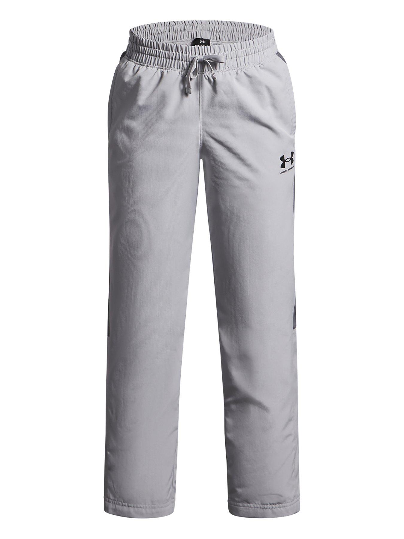 undefined Junior Boys Training Rival Woven Pants - Grey