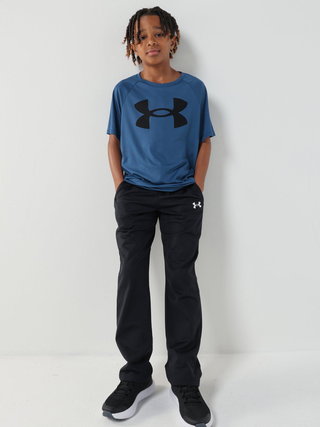 Image 1 of 5 of UNDER ARMOUR Junior Boys Training Brawler 3.0 Tapered Pants - Black