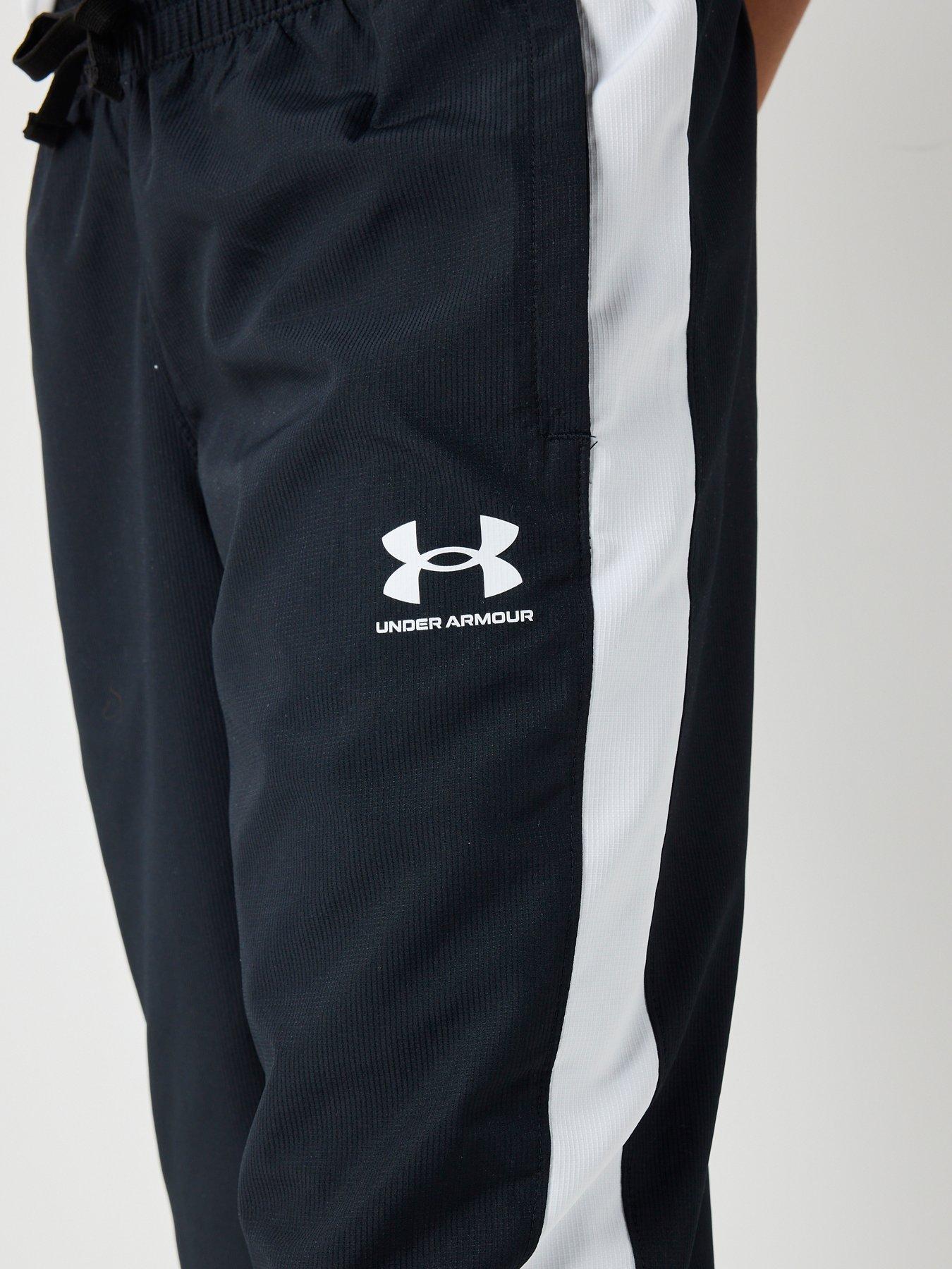 Image 4 of 5 of UNDER ARMOUR Junior Boys Training Rival Woven Pants - Black