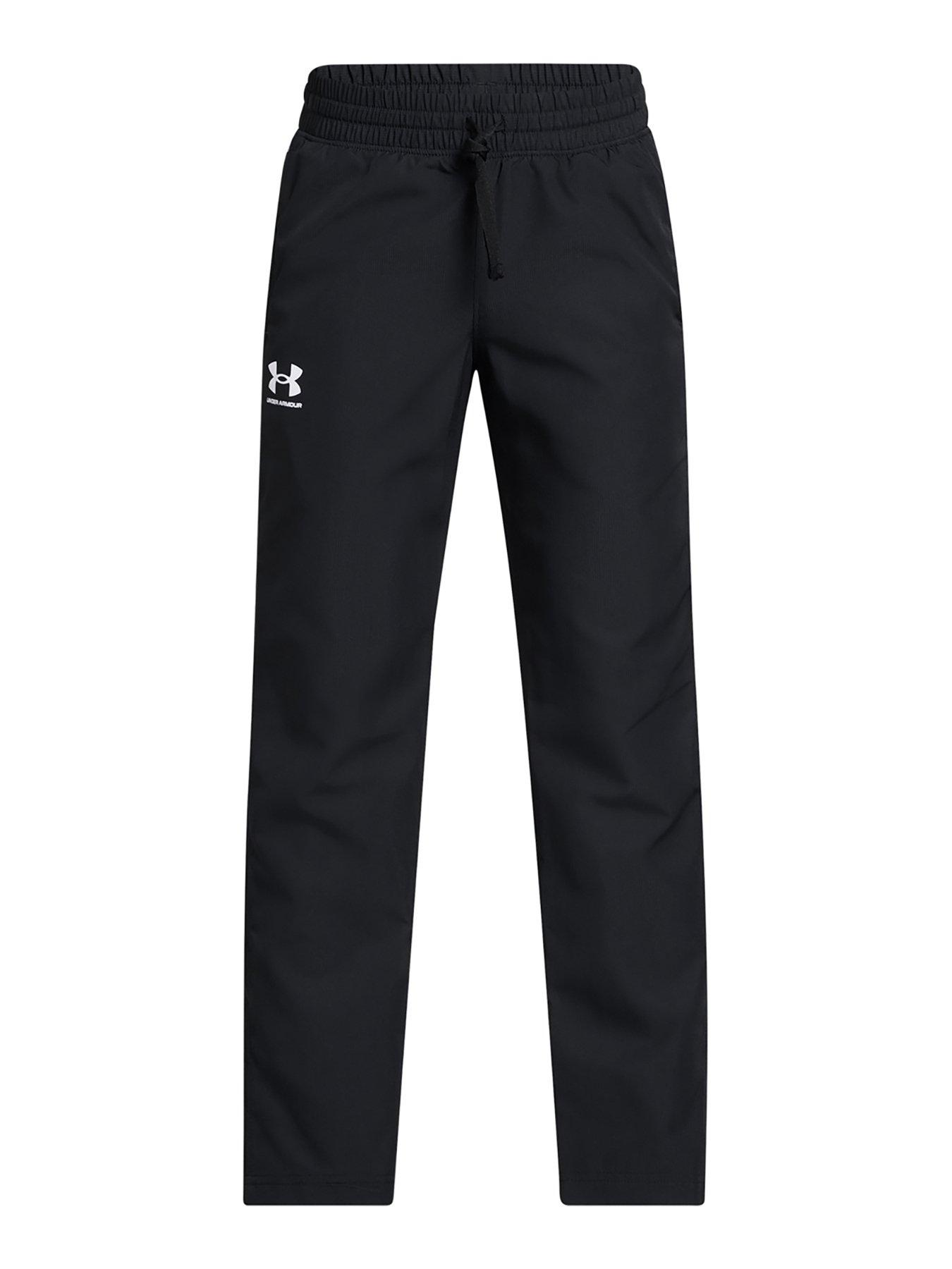 Image 5 of 5 of UNDER ARMOUR Junior Boys Training Rival Woven Pants - Black