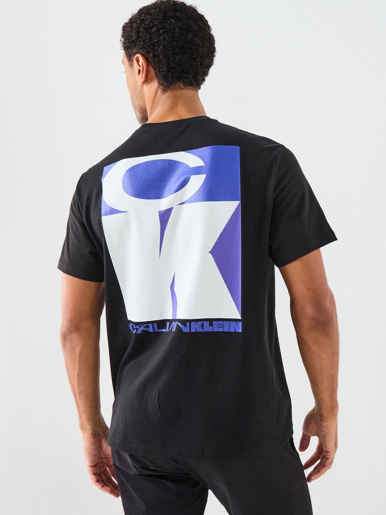 Calvin Klein Jeans Back Block Graphic T-Shirt - Black