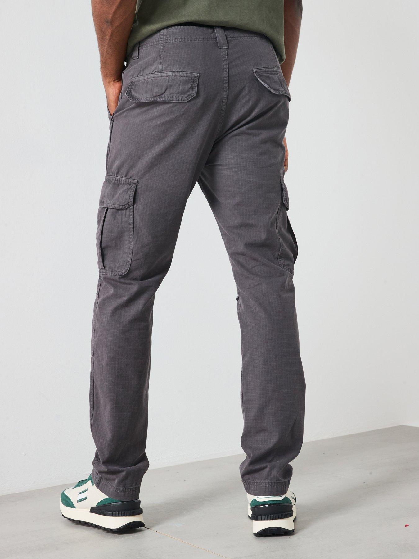 Image 2 of 4 of Tommy Jeans Ryan Ripstop Cargo Casual Pants - Black