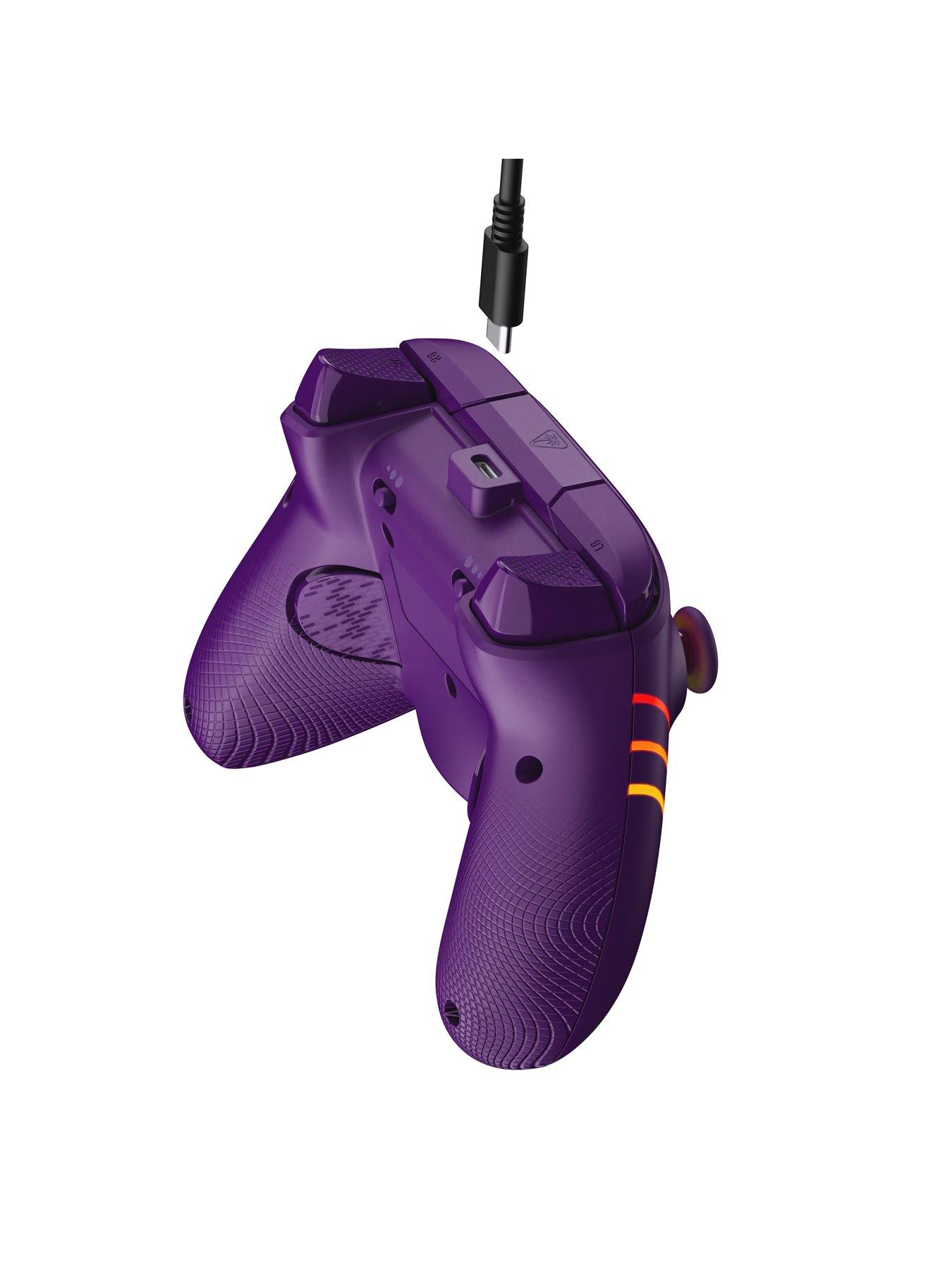 Image 4 of 7 of pdp Afterglow Wave Wired Controller XB, Purple