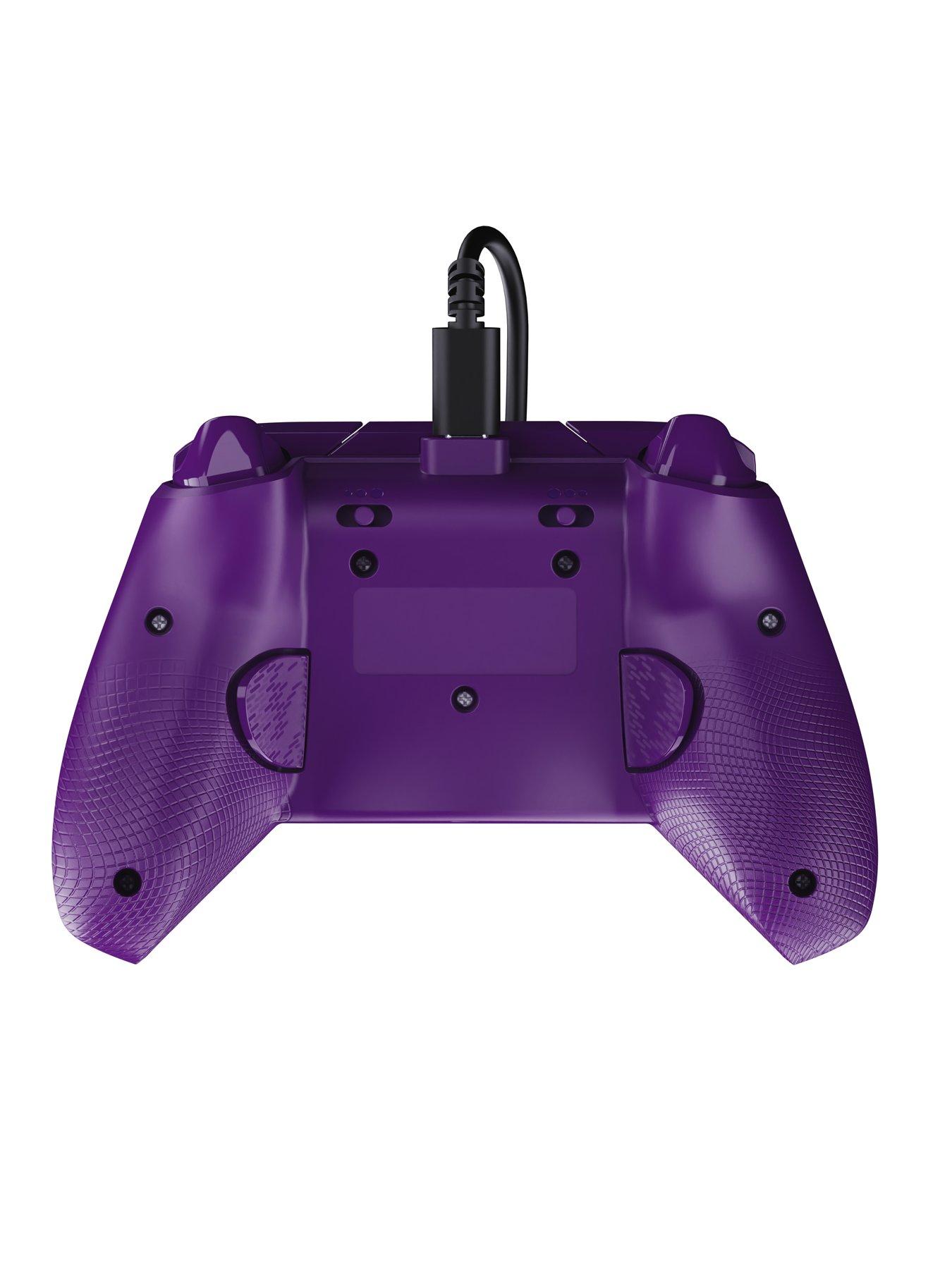 Image 7 of 7 of pdp Afterglow Wave Wired Controller XB, Purple