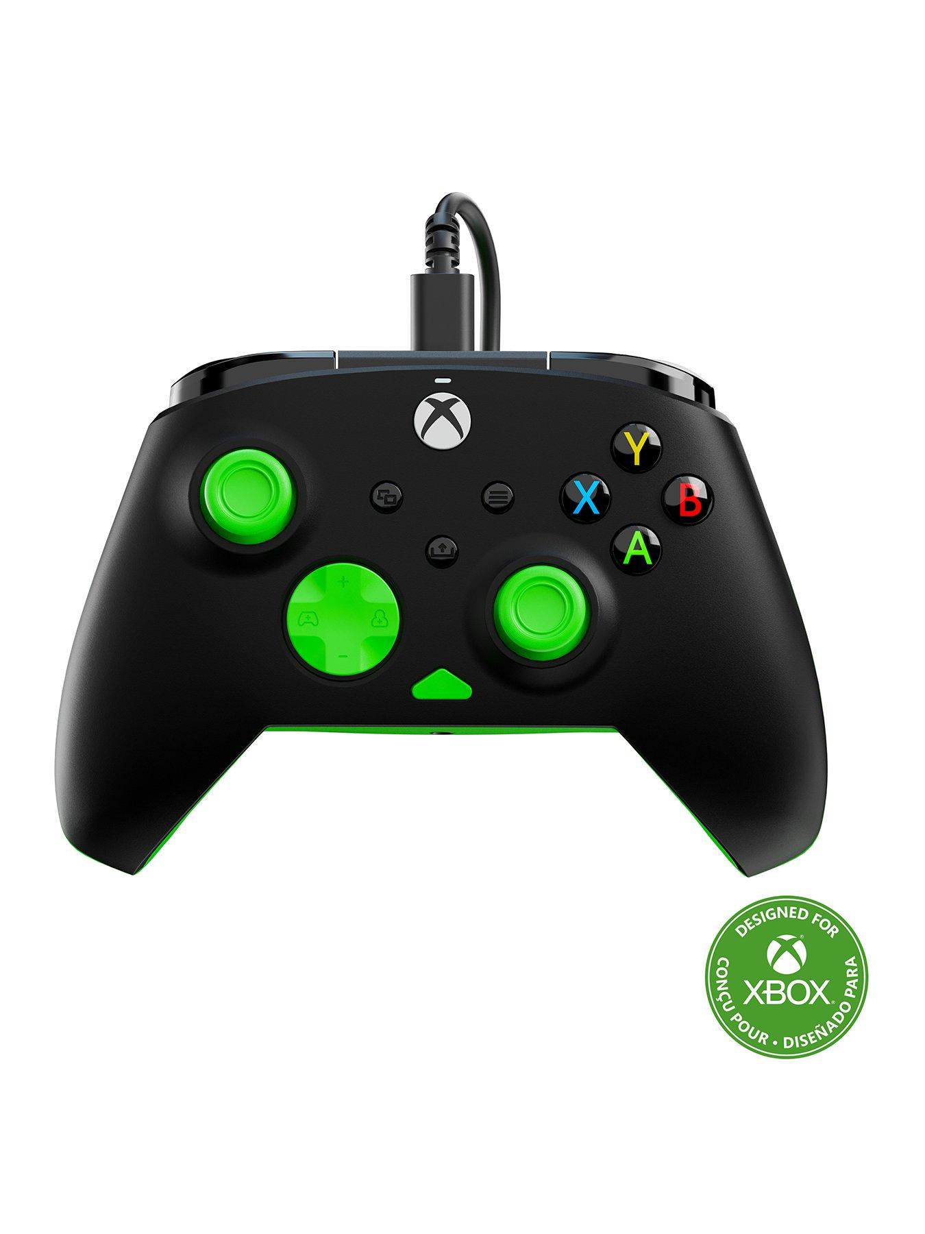 Image 1 of 8 of pdp Rematch Core Wired Controller XB, Black Green