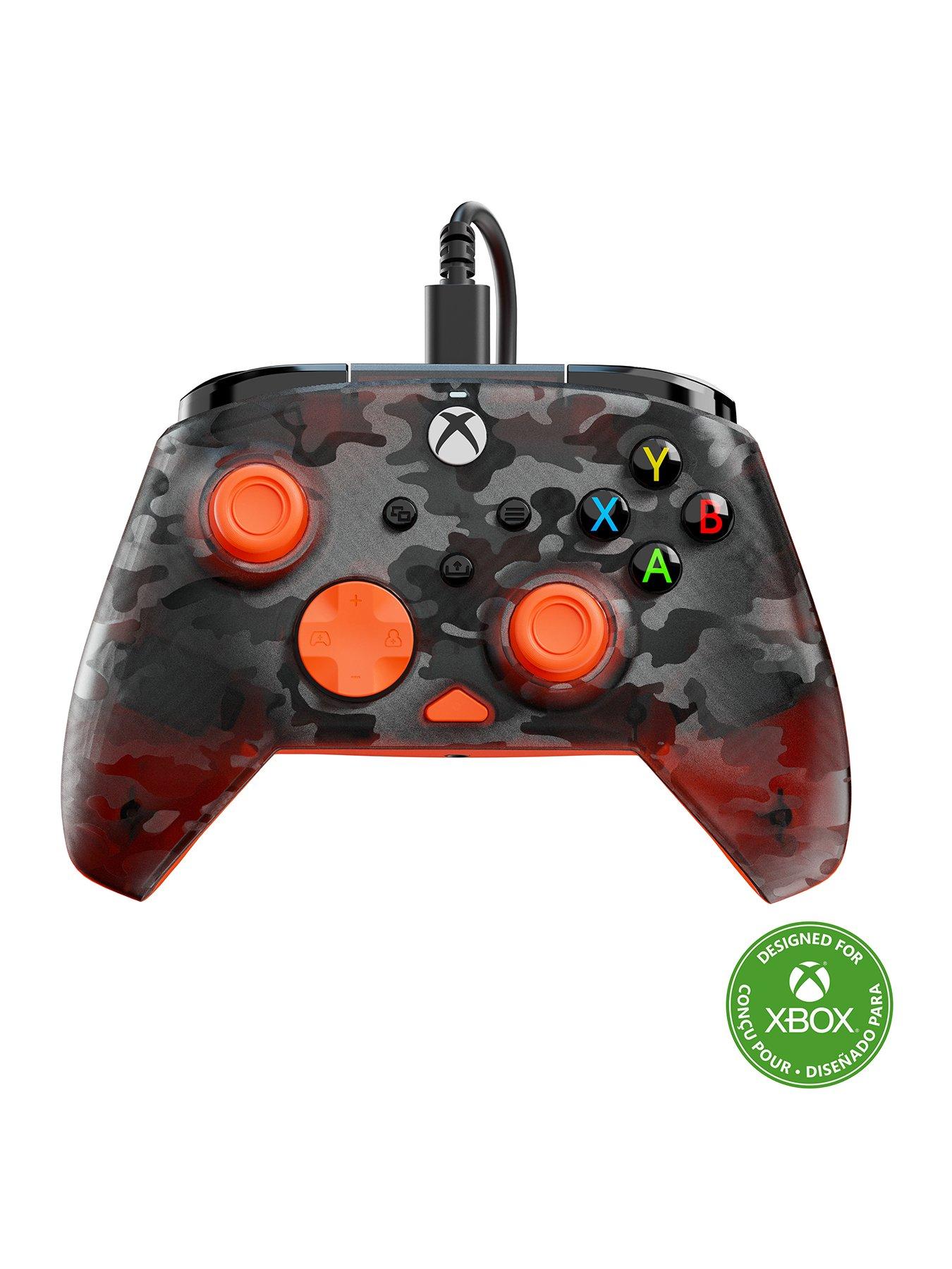 undefined Rematch Core Wired Controller XB, Ghost Camo Black & Orange
