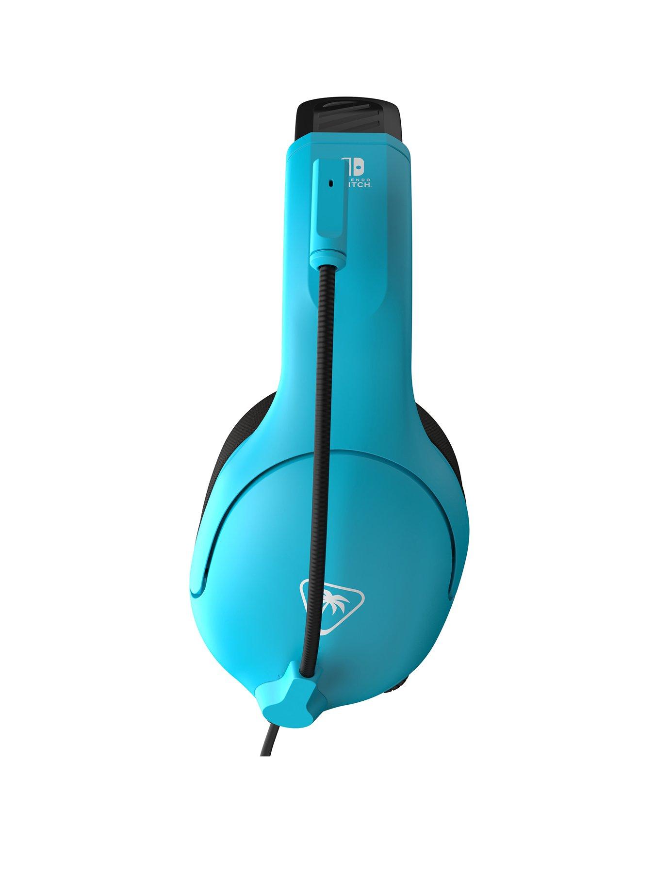 Image 3 of 8 of Turtle Beach Airlite Fit Headset, Neon Blue & Red