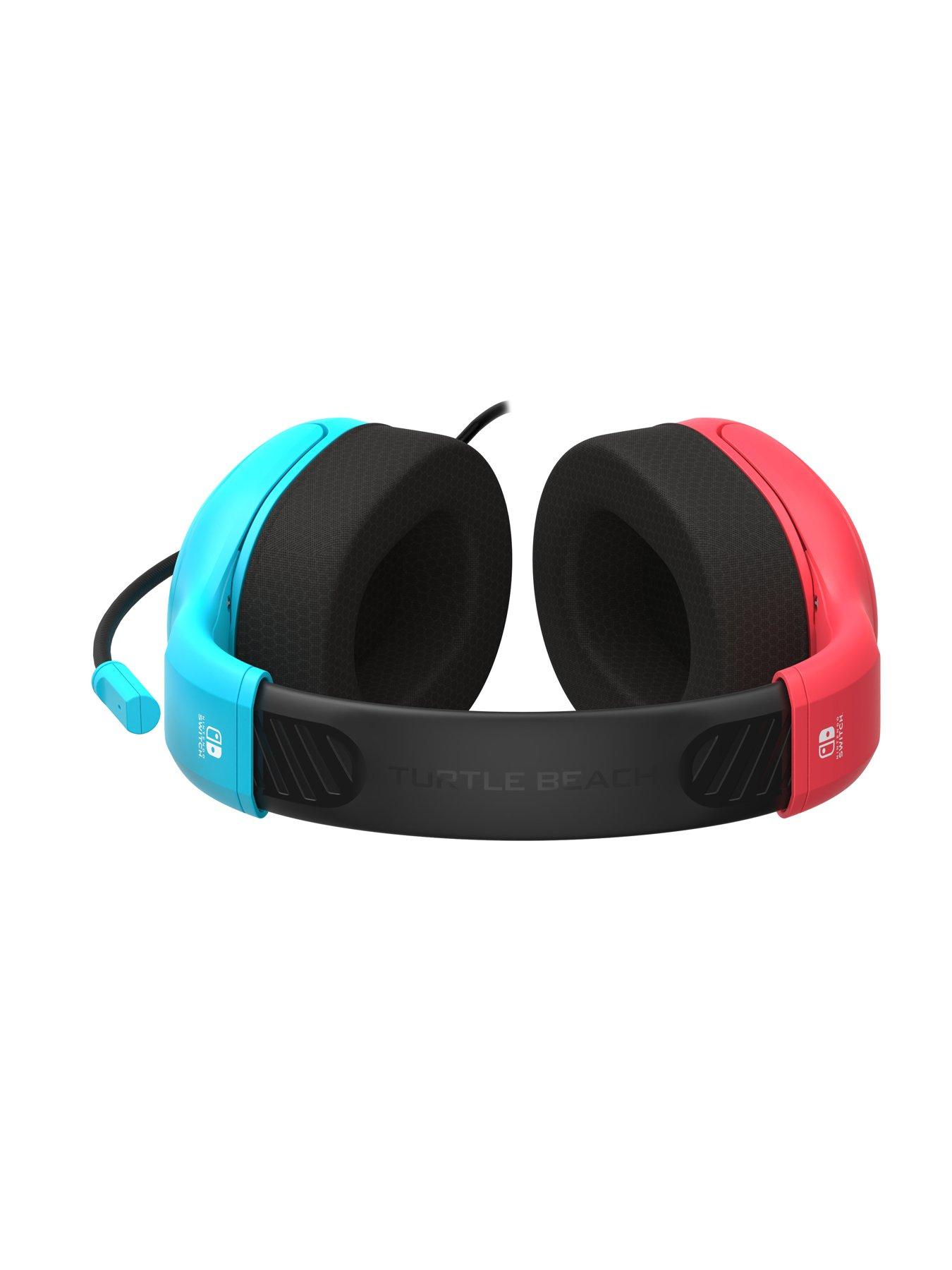 Image 5 of 8 of Turtle Beach Airlite Fit Headset, Neon Blue & Red