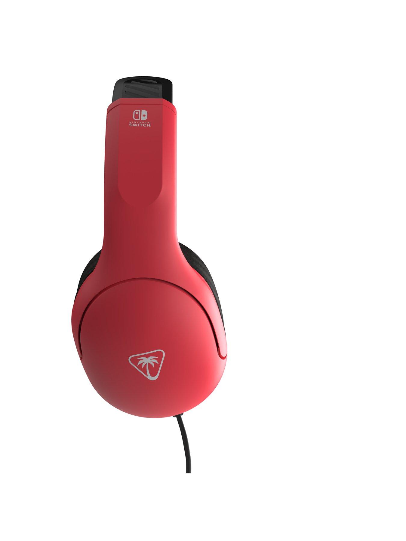 Image 6 of 8 of Turtle Beach Airlite Fit Headset, Neon Blue & Red