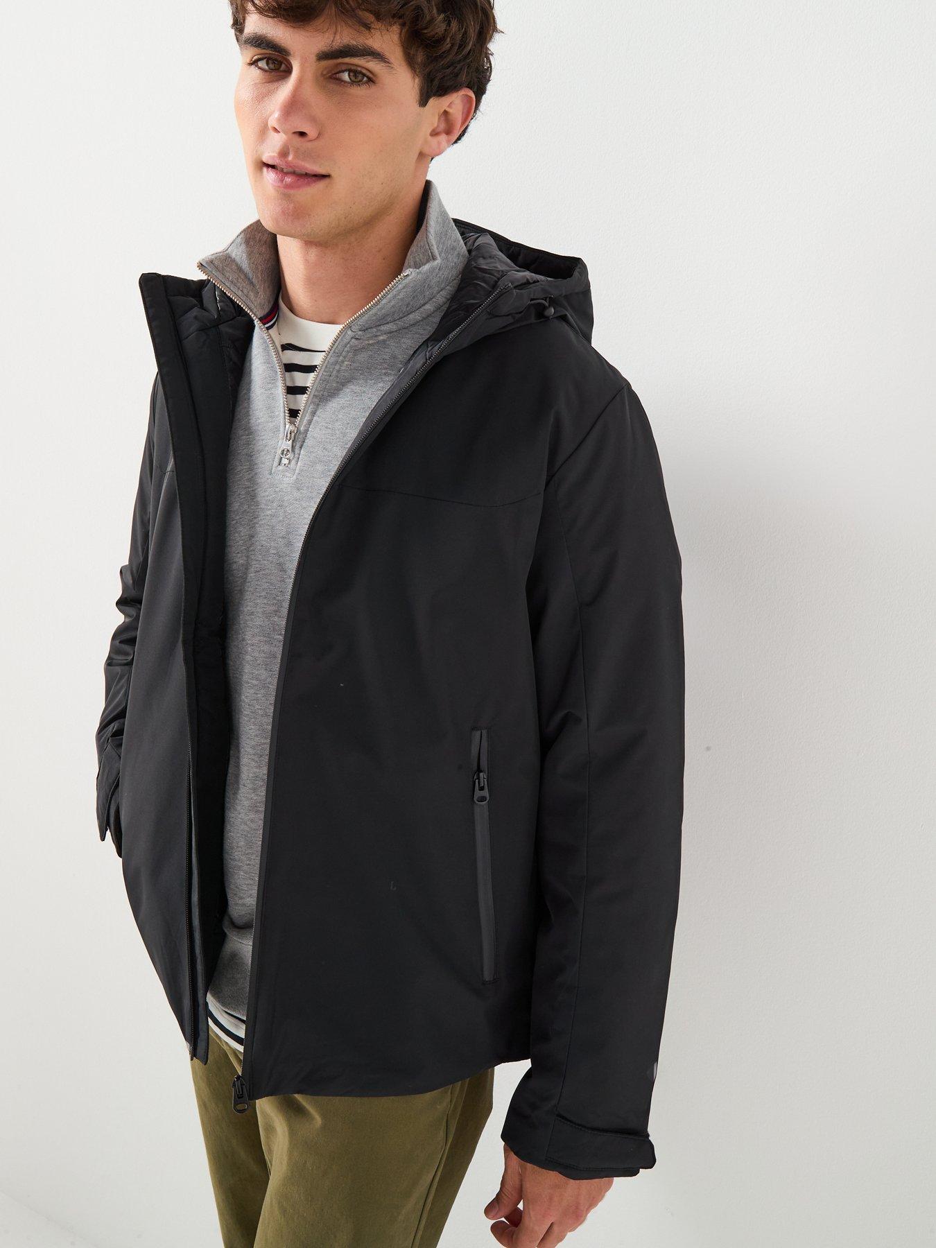 Jack & Jones Brandon Transitional Hooded Padded - Black | Very