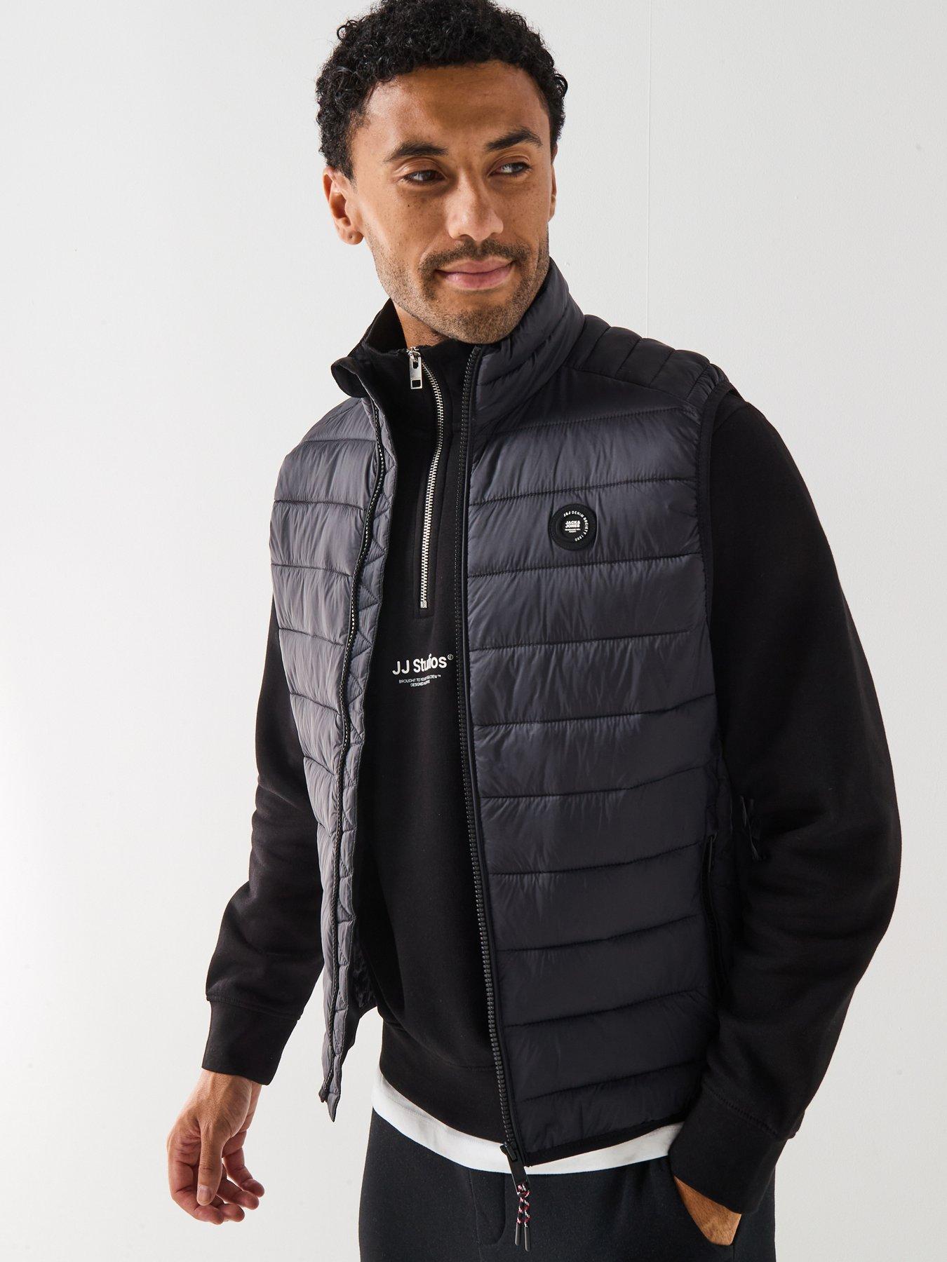 Jack & Jones Bradley Lightweight Padded Gillet - Black