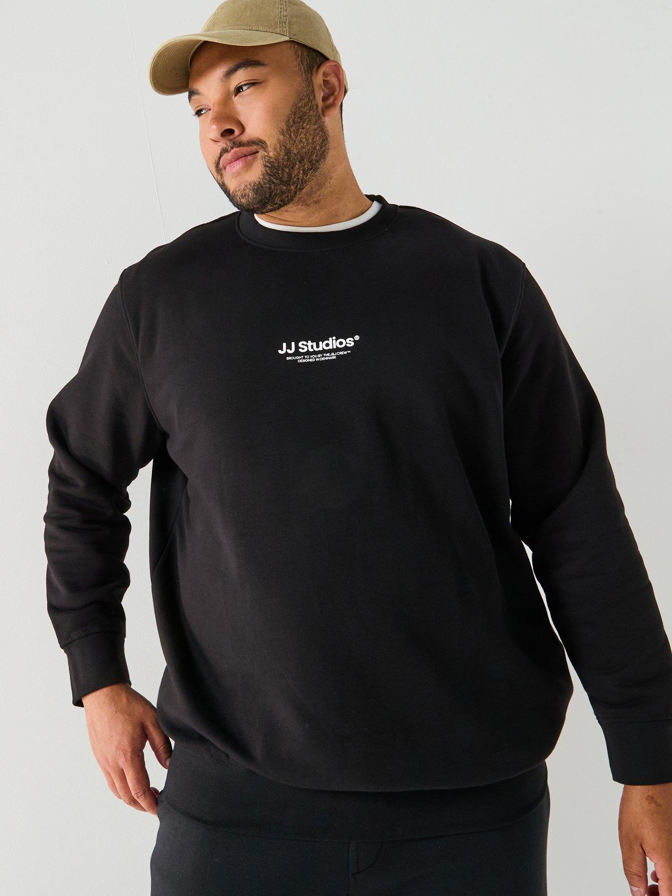 undefined Jack & Jones Plus Size Soho Jj Studios Crew Sweat