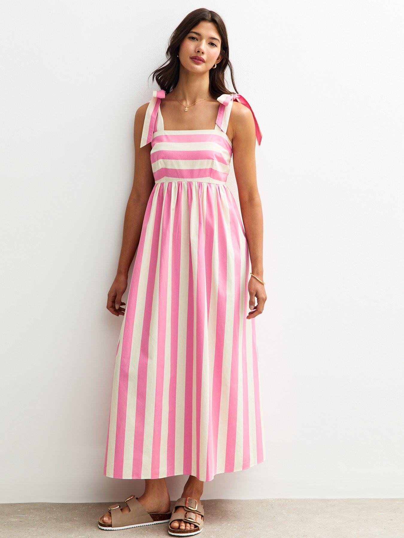 Maxi Dress River Island Red Stripe Dress Slip Dress Dresses At
