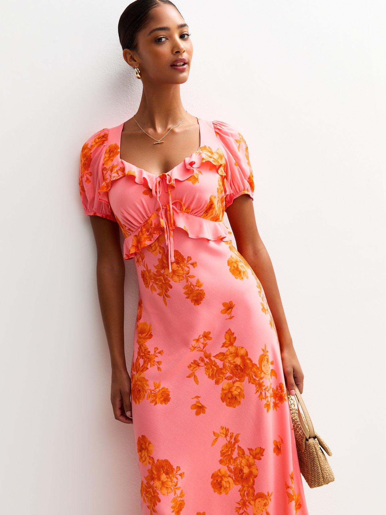 open lace back dress Sweet Embrace Lace Dress Pink