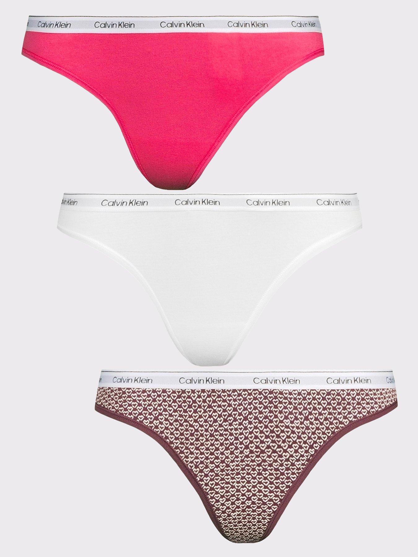 Calvin Klein Thong Brief 3 Pack - Multi