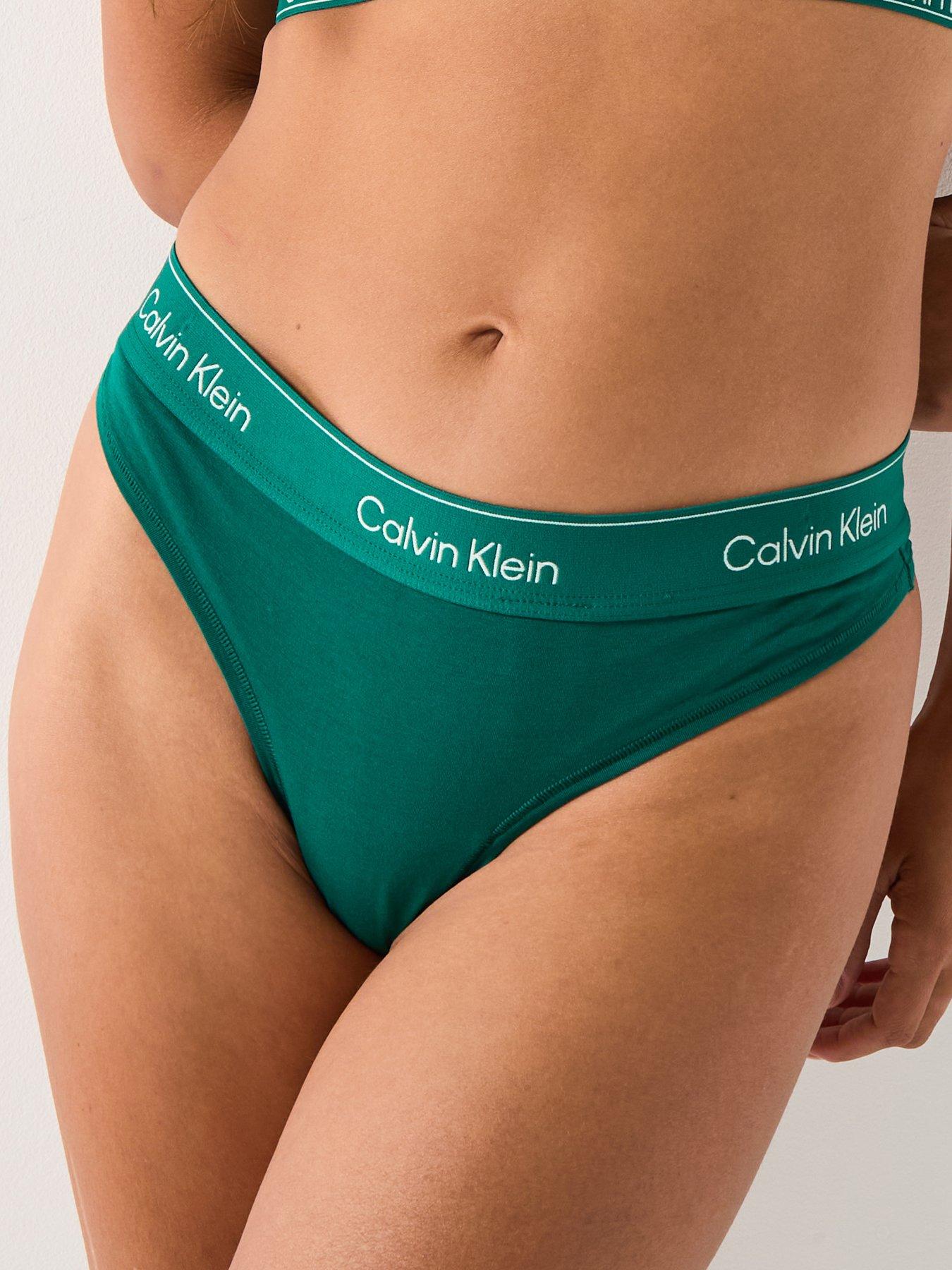 Calvin Klein Thong - Green