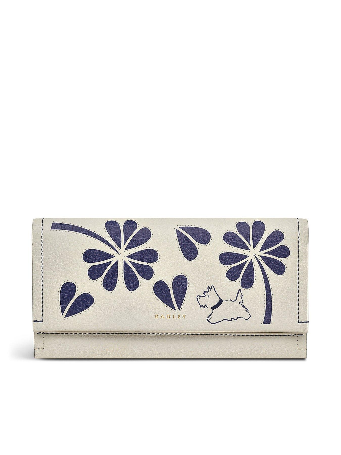 undefined Cut Out Floral Large Flapover Purse