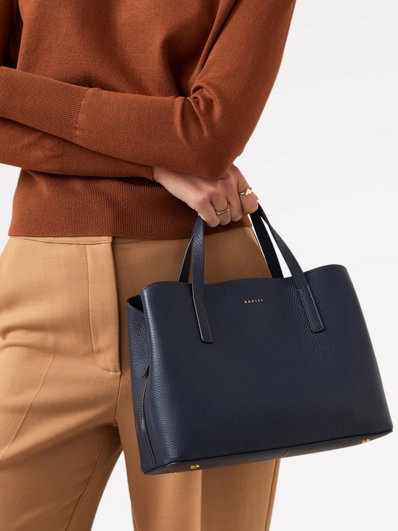 Radley Dukes Place Medium Ziptop Grab - Blue