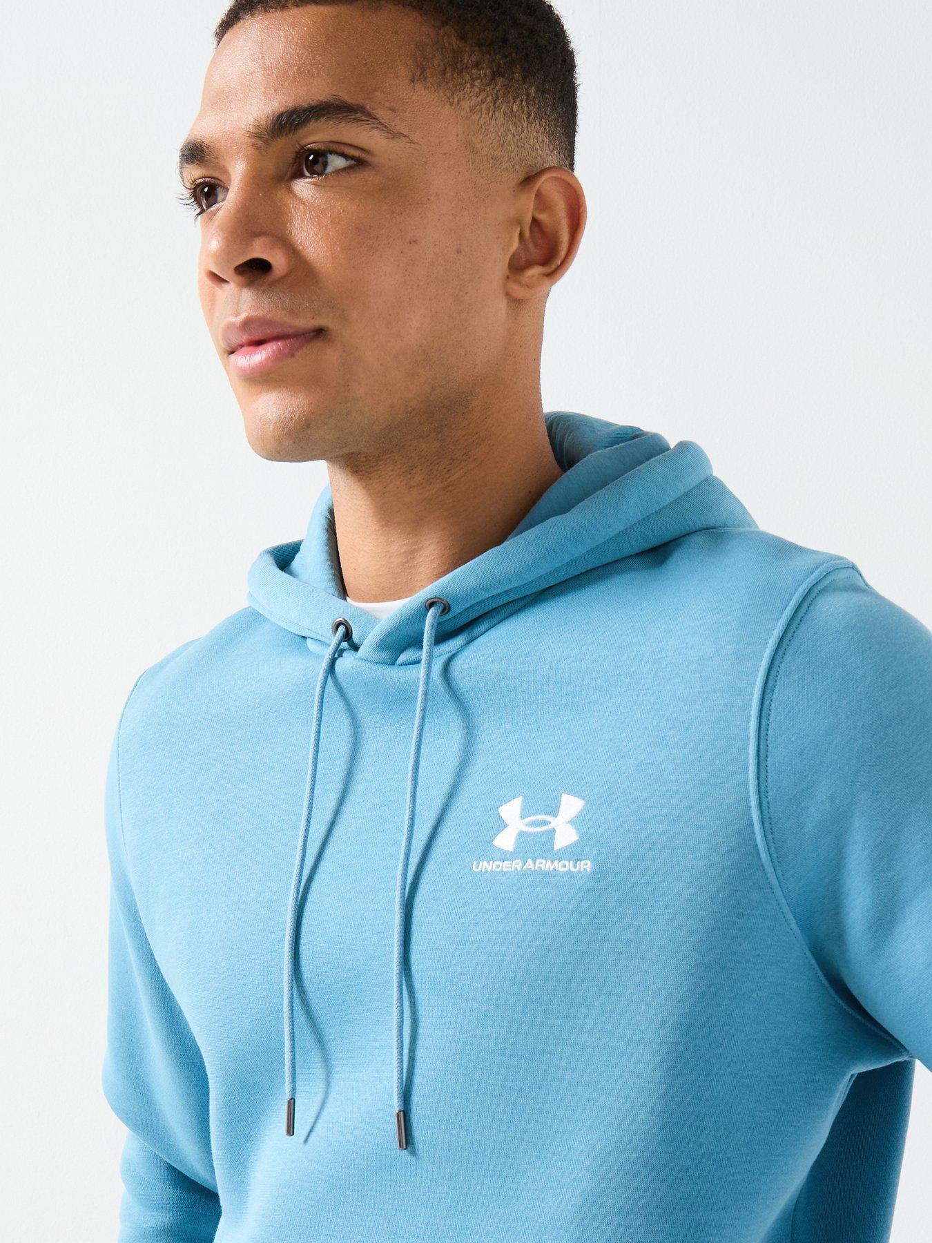 Image 4 of 4 of UNDER ARMOUR Mens Training Icon Fleece Hoodie - Blue