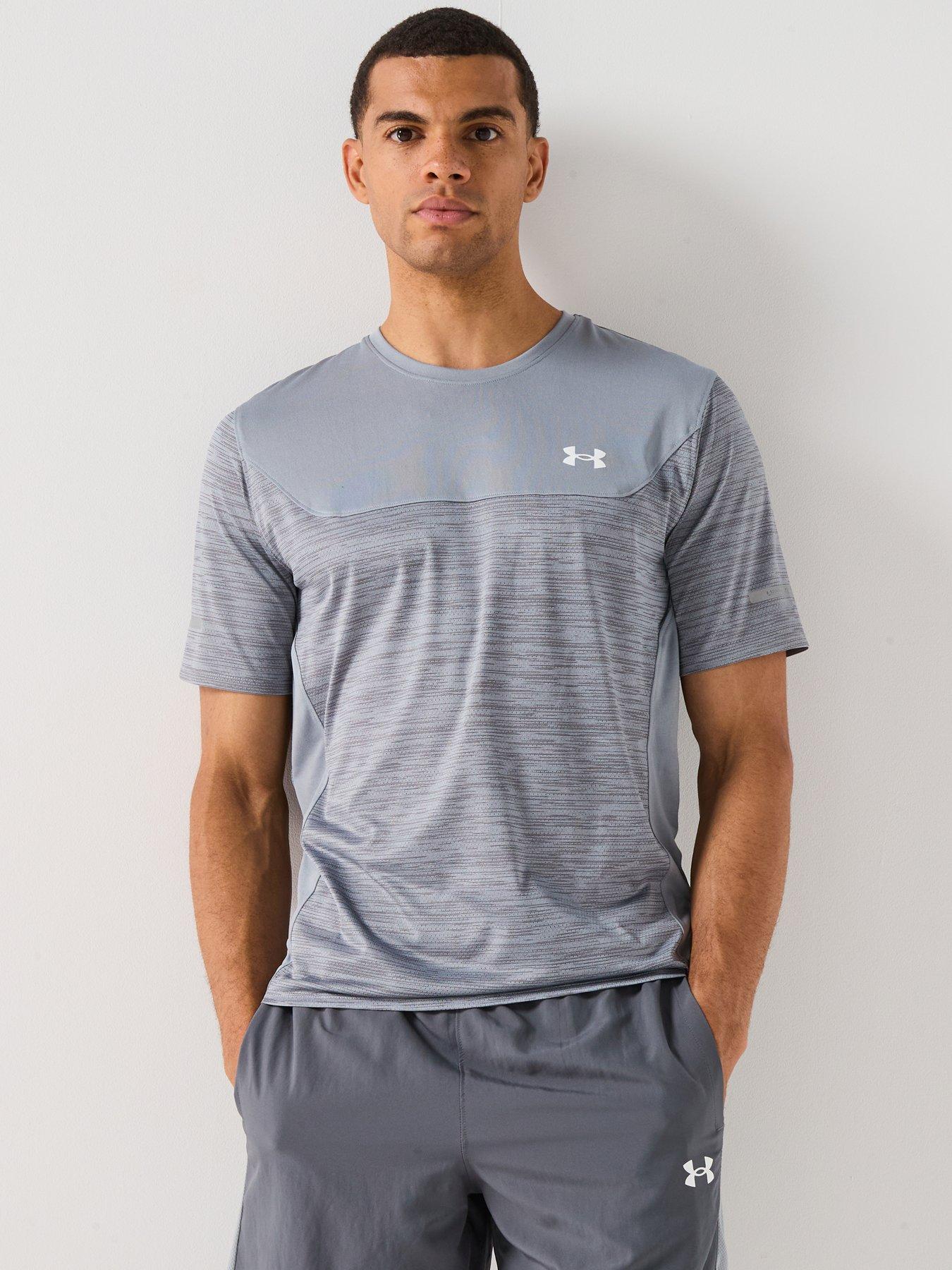 UNDER ARMOUR Mens Training Tech Utility T-Shirt - Grey