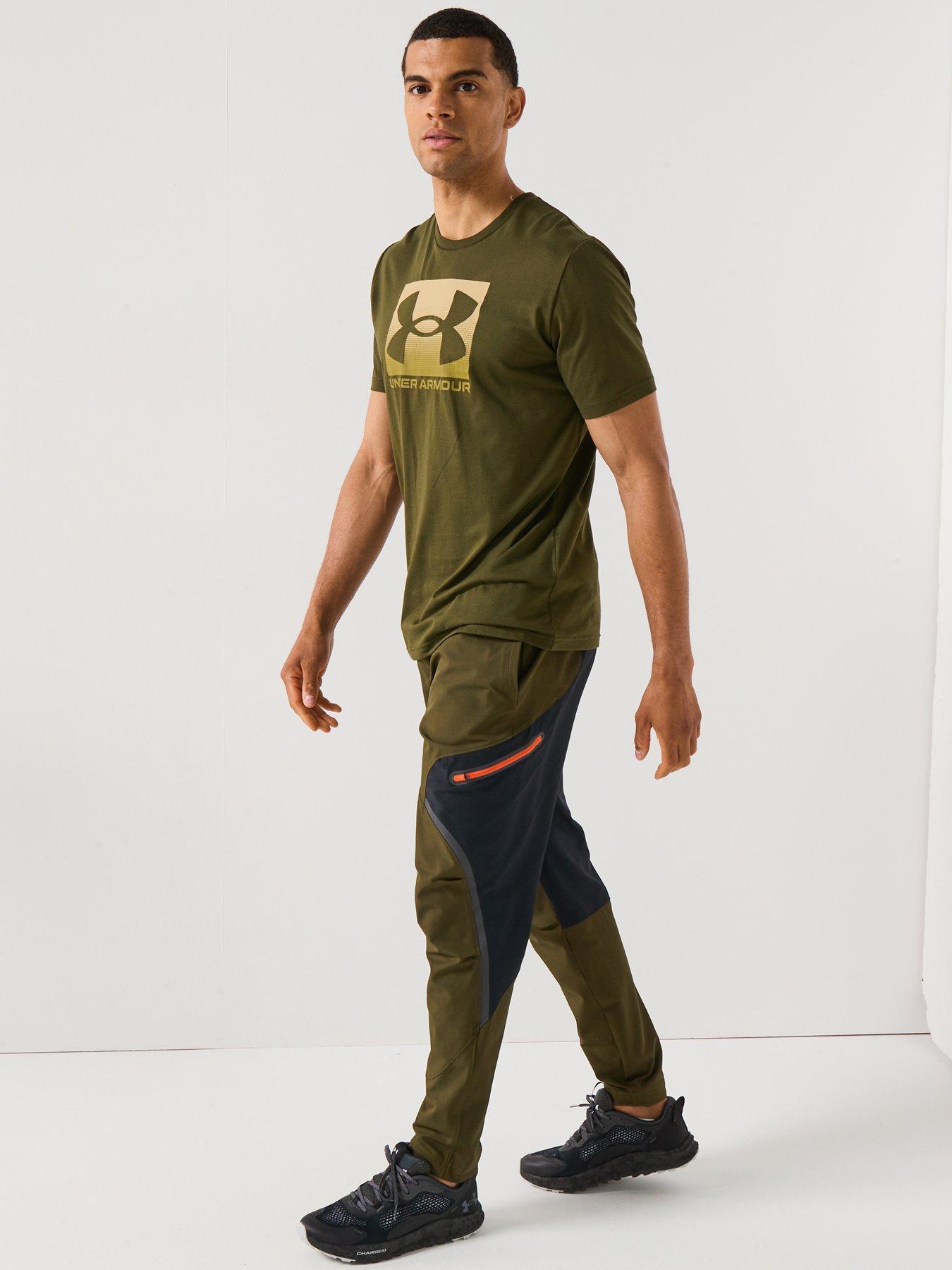 Image 5 of 6 of UNDER ARMOUR Mens Training Unstoppable Cargo Pants - Green