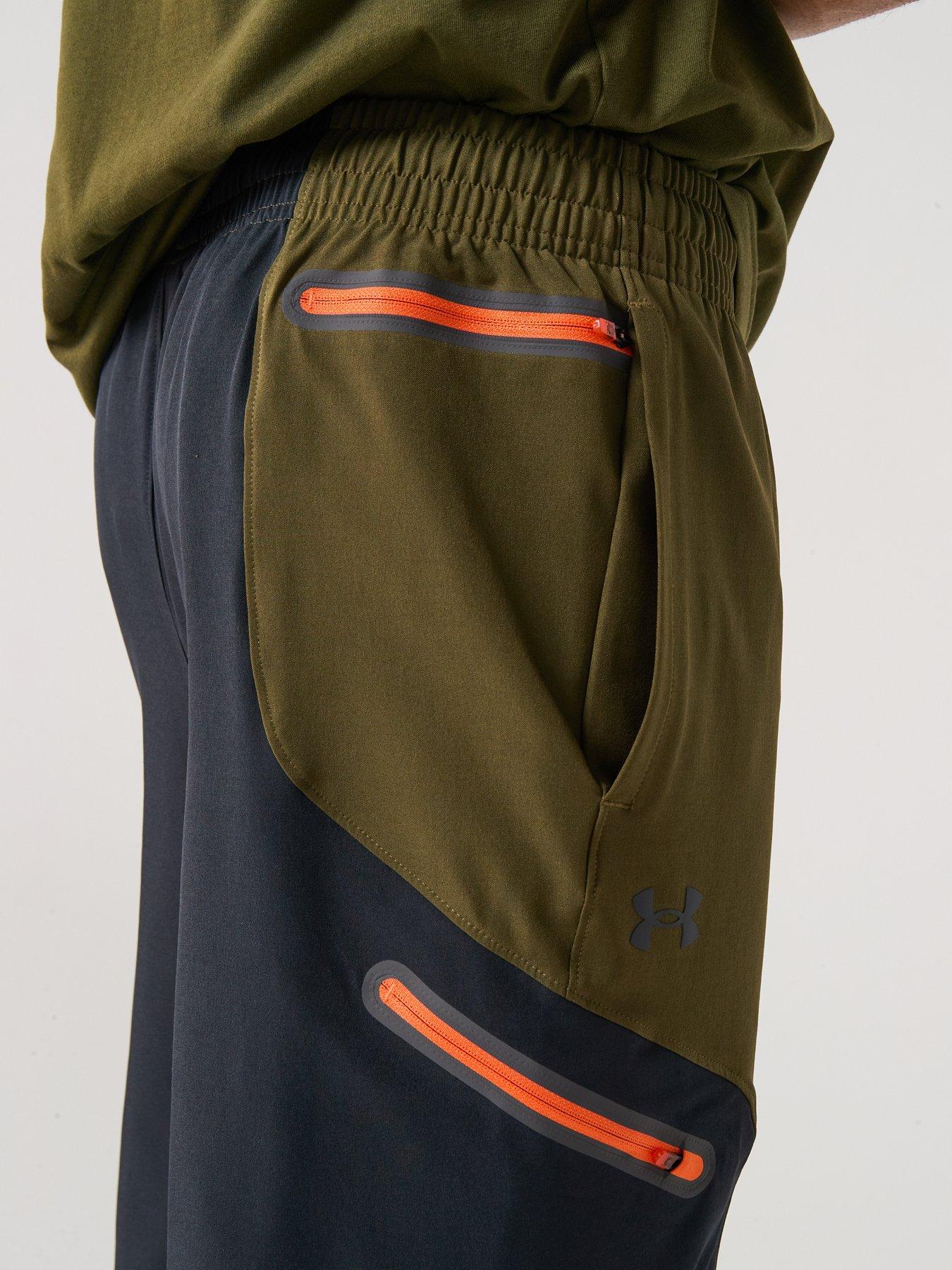 Image 6 of 6 of UNDER ARMOUR Mens Training Unstoppable Cargo Pants - Green