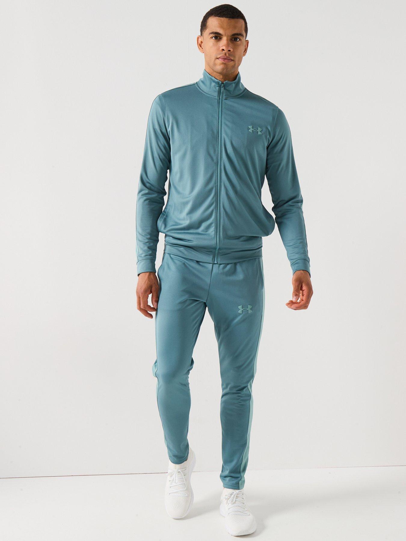 UNDER ARMOUR Mens Training Rival Knit Tracksuit - Green
