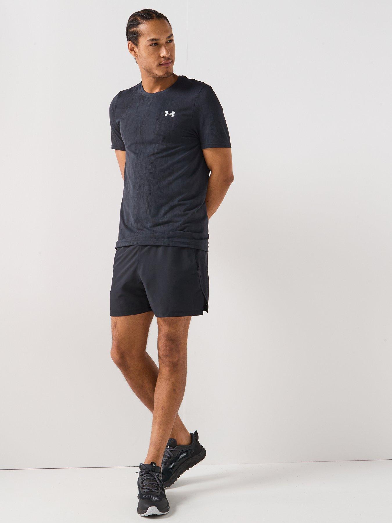 Image 3 of 5 of UNDER ARMOUR Mens Training Vanish Seamless Novelty T-Shirt - Black