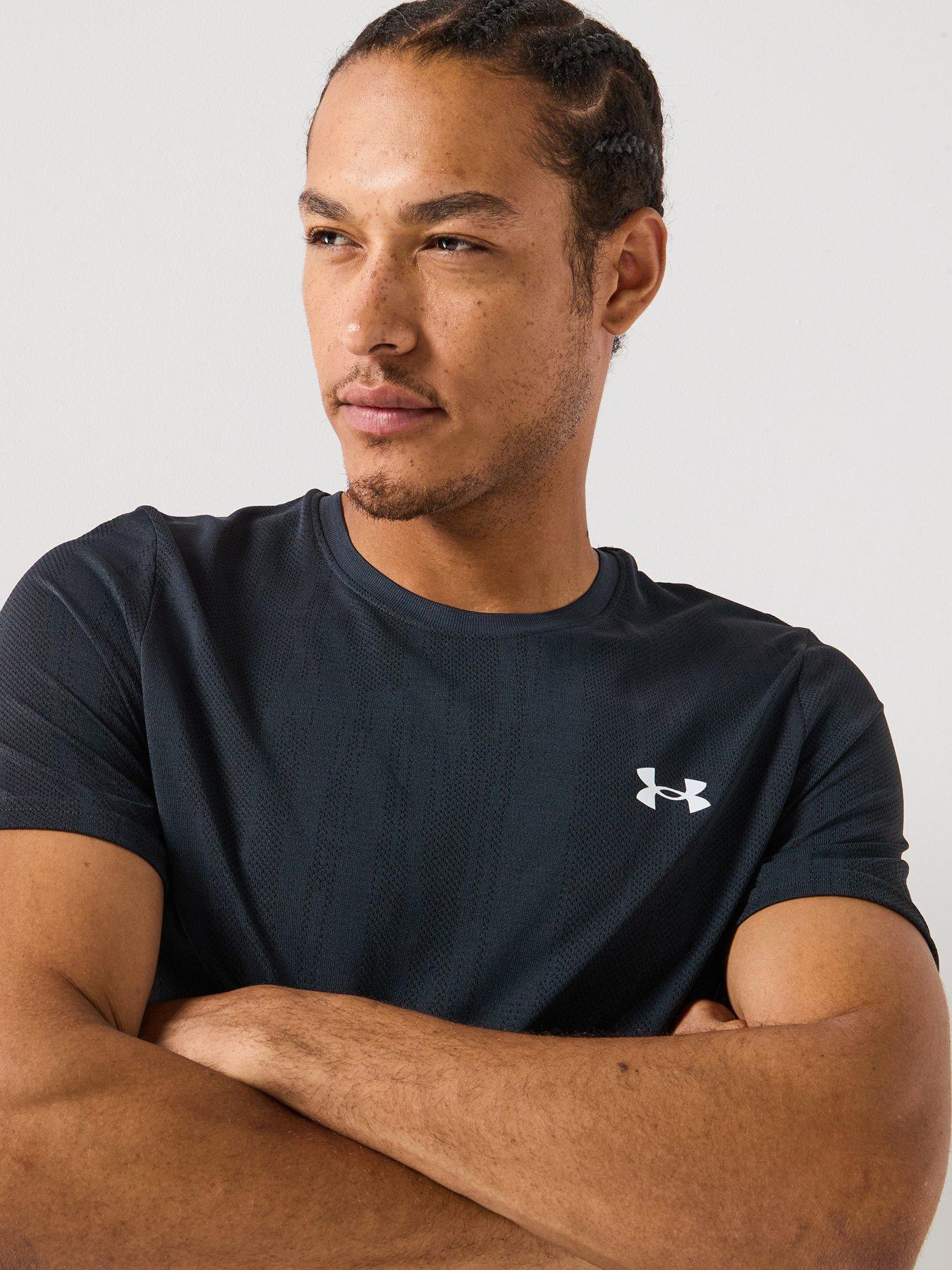 Image 5 of 5 of UNDER ARMOUR Mens Training Vanish Seamless Novelty T-Shirt - Black